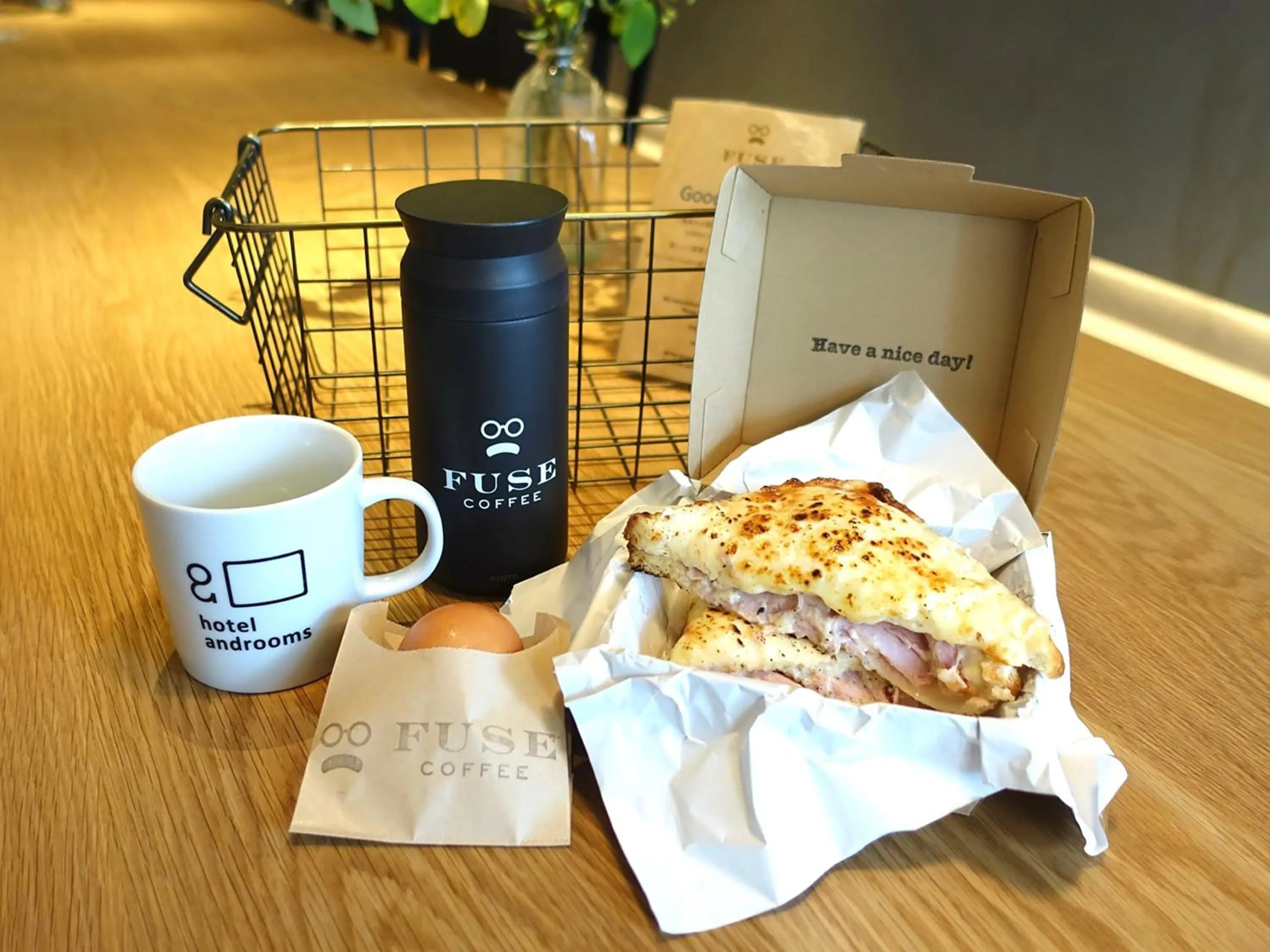 Breakfast in hotel androoms Nagoya Fushimi