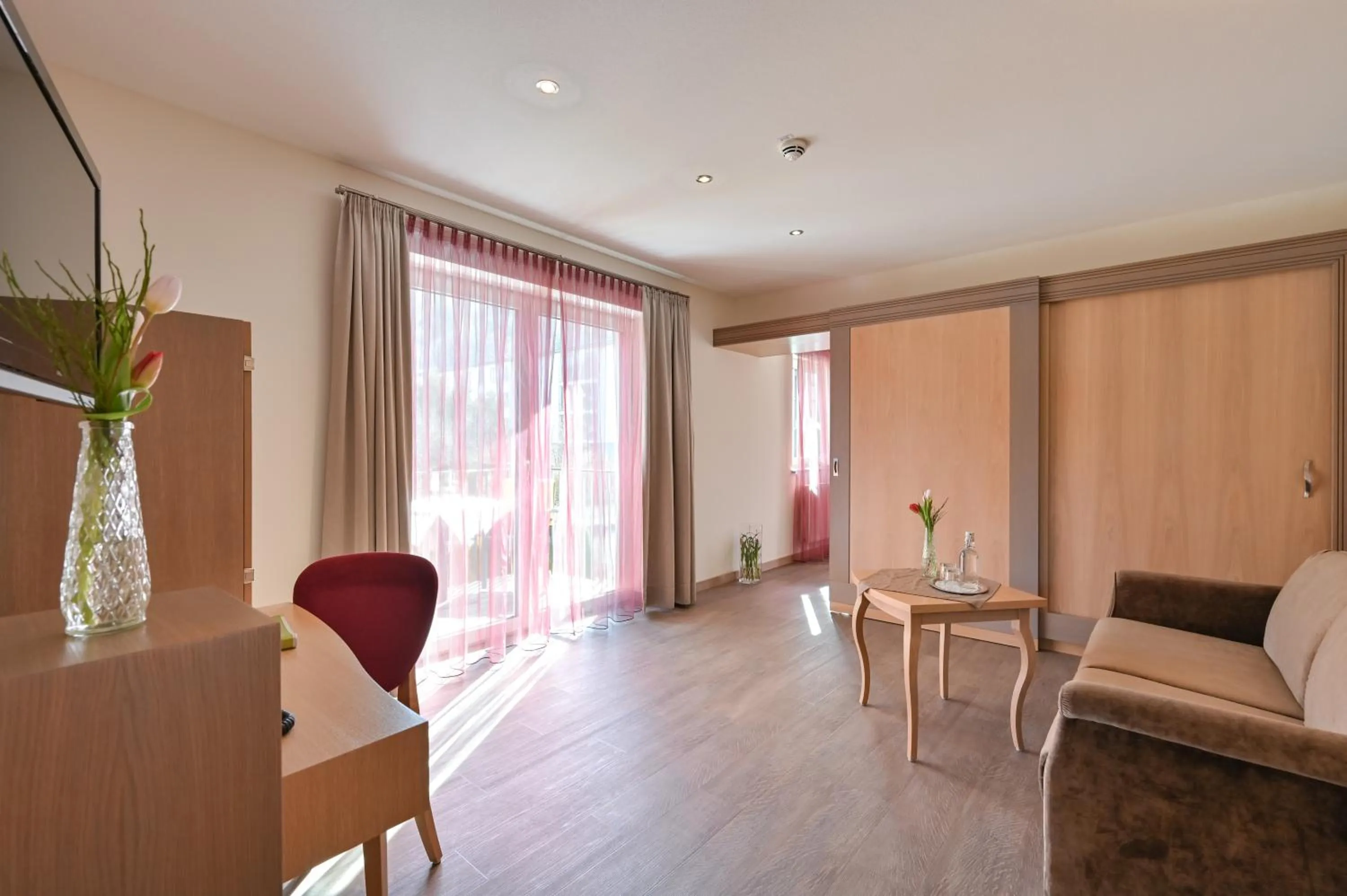 TV and multimedia in Villa Ludwig Suite Hotel