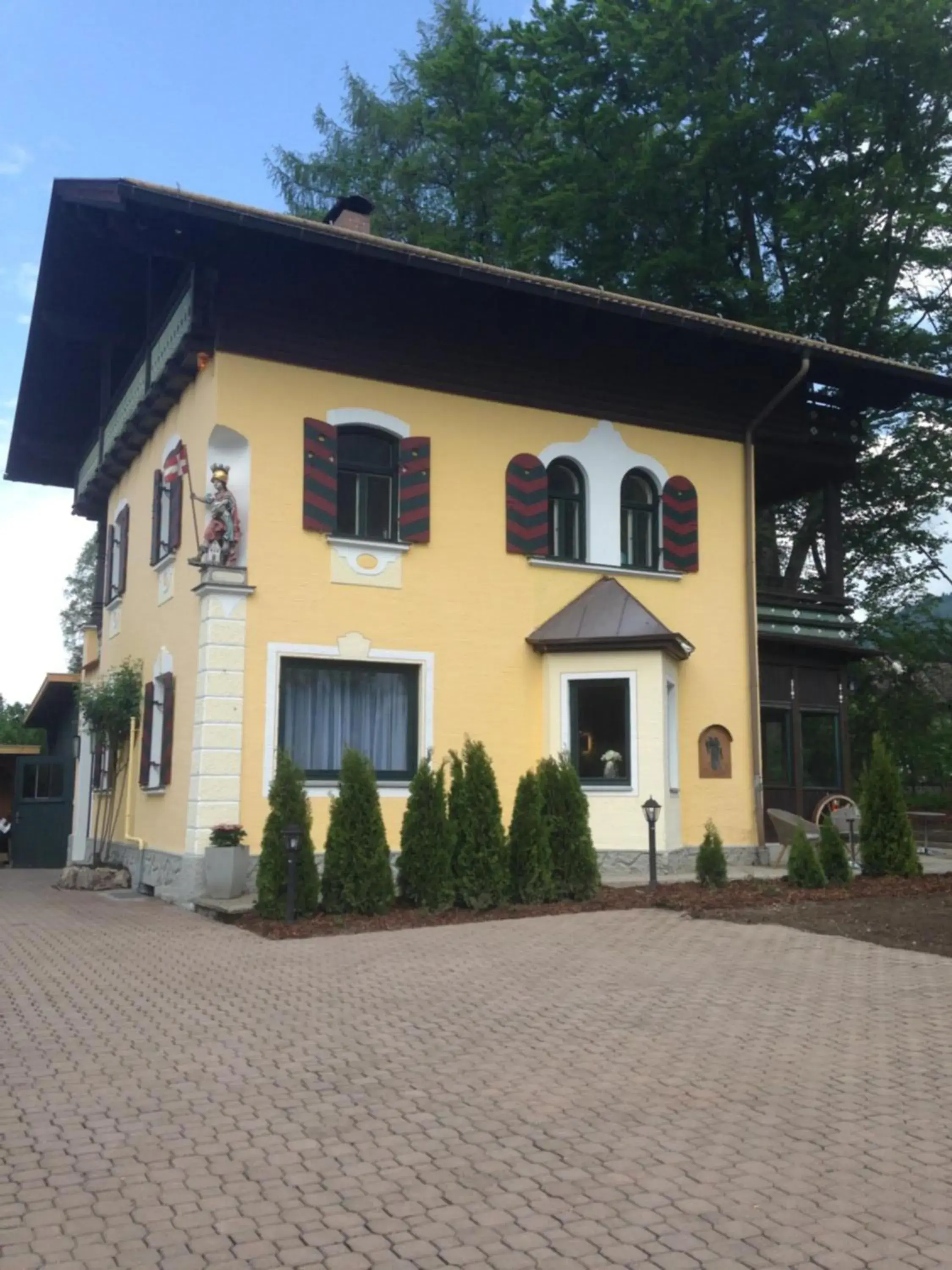 Property Building in Hotel Villa Ludwig