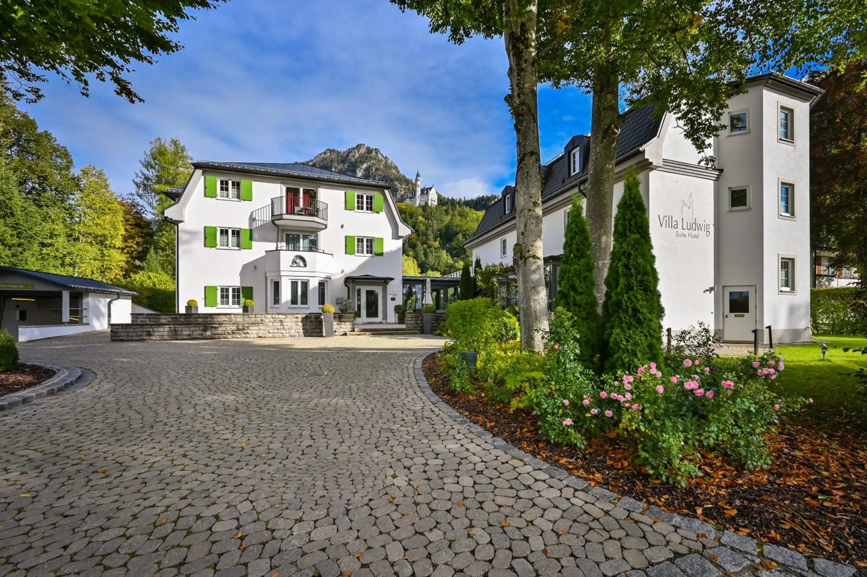 Property Building in Hotel Villa Ludwig