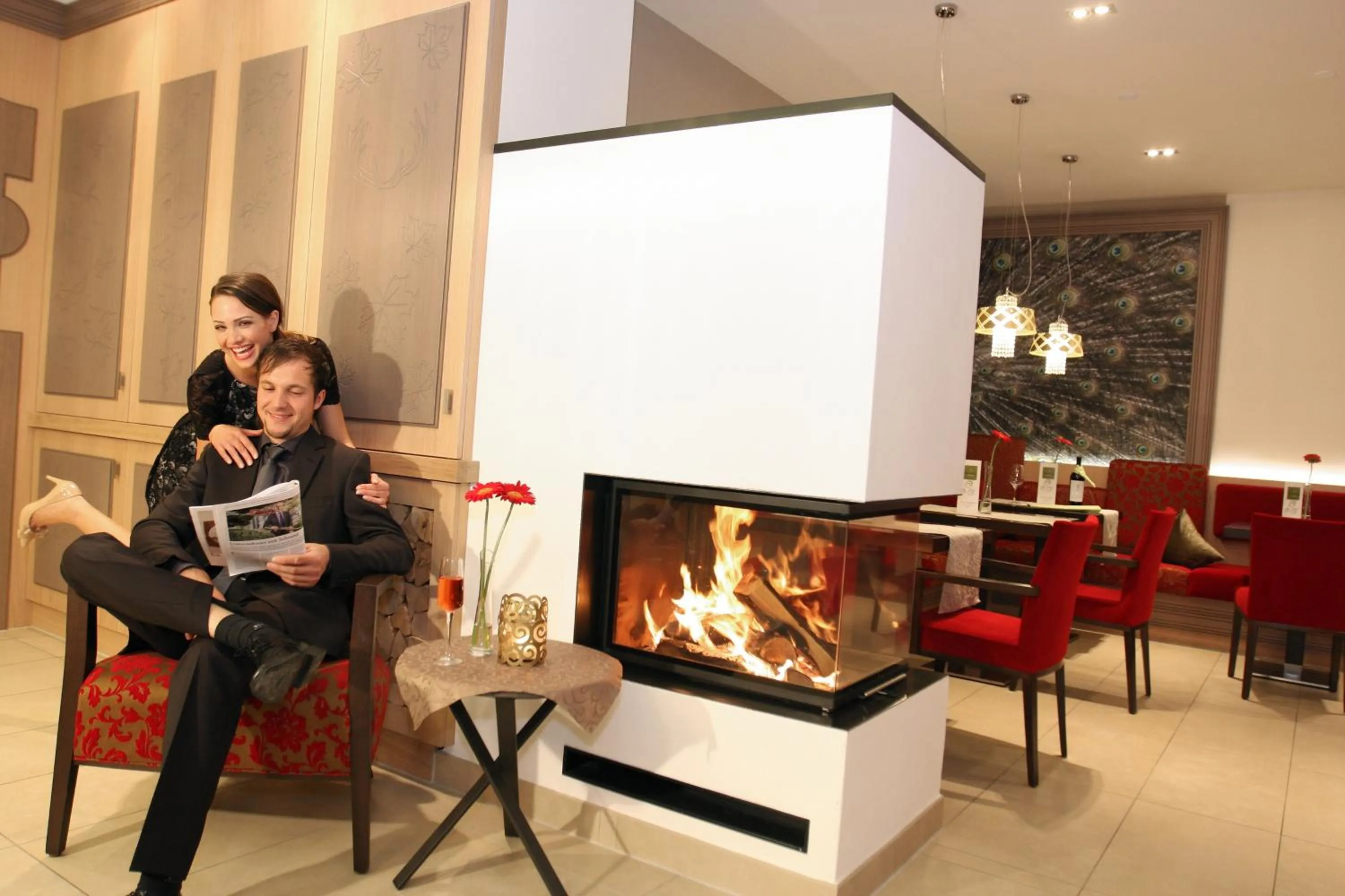 Guests in Villa Ludwig Suite Hotel