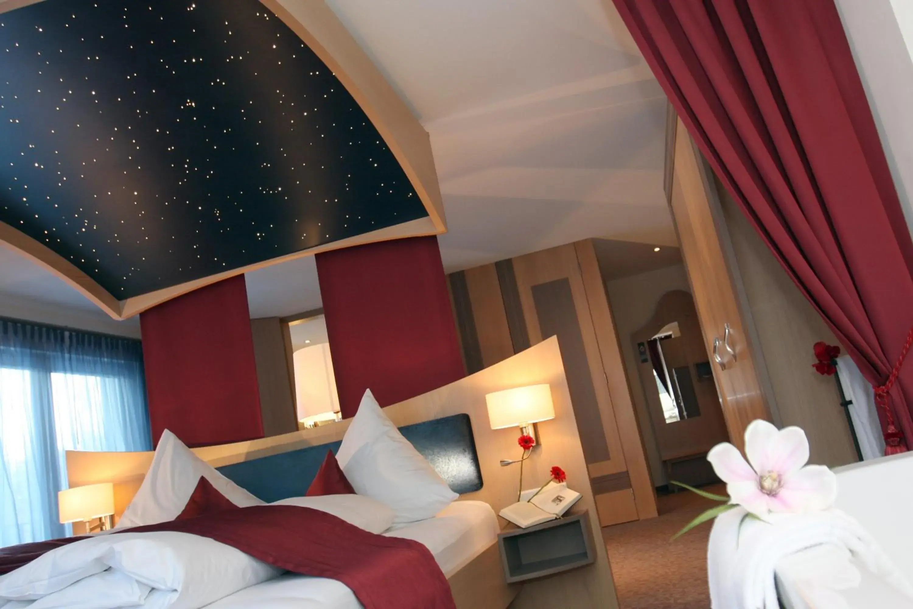 Bed in Hotel Villa Ludwig