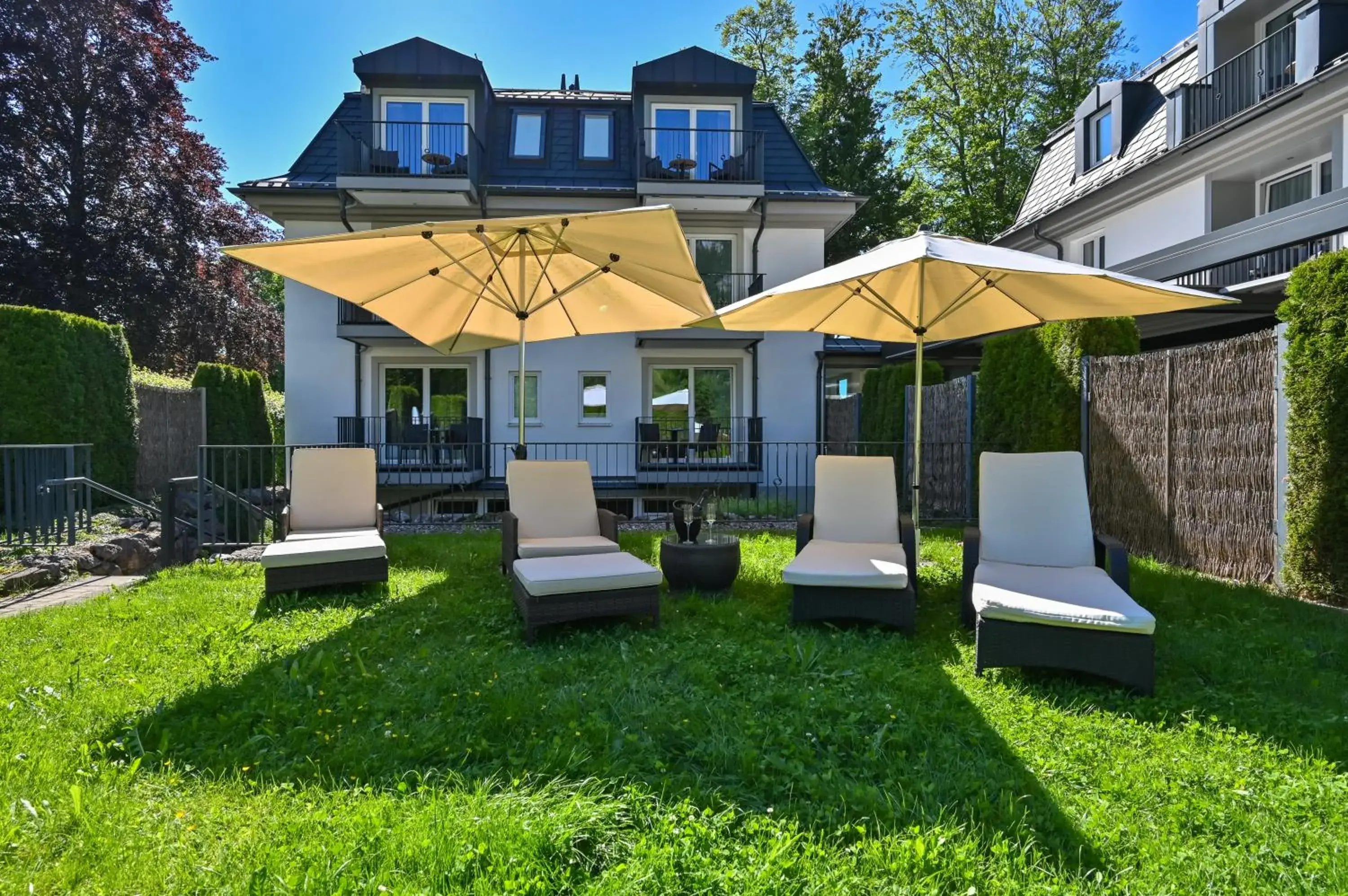 Garden in Hotel Villa Ludwig