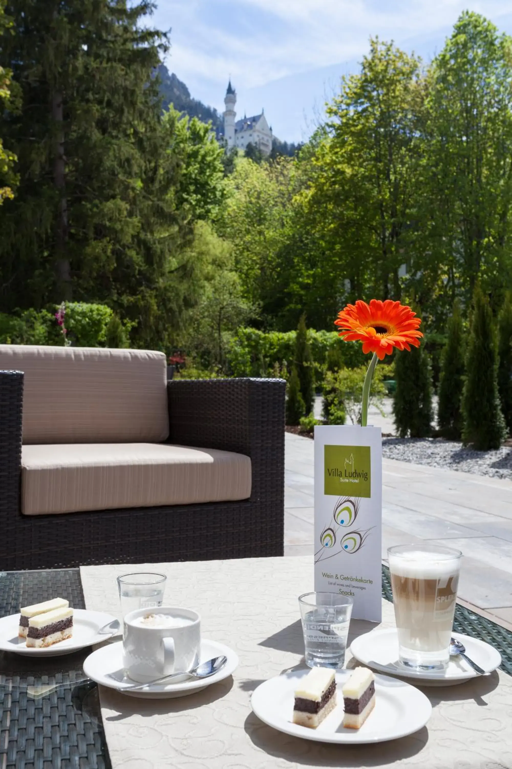 Balcony/Terrace in Hotel Villa Ludwig