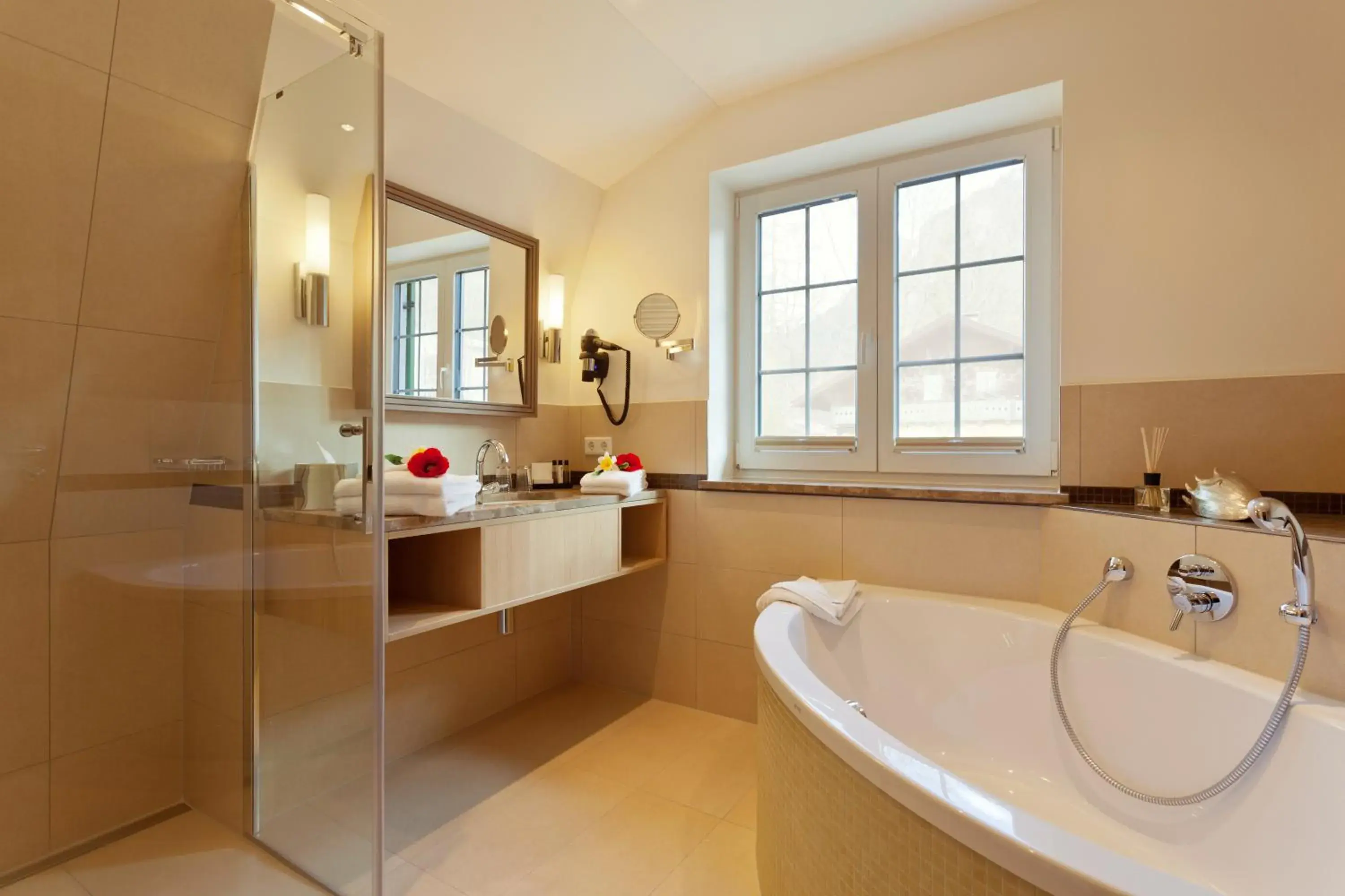 Bathroom in Hotel Villa Ludwig