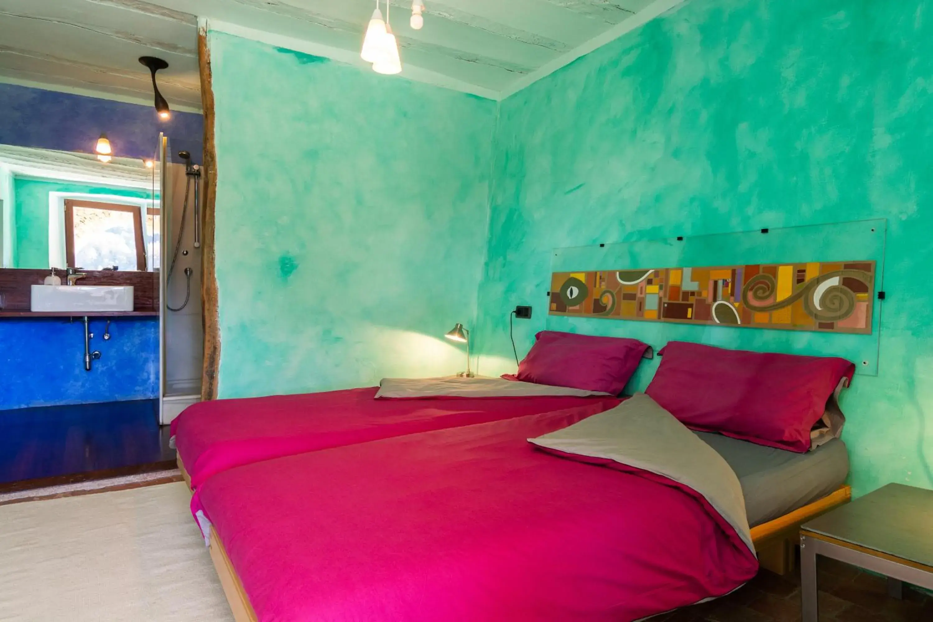 Twin Room in La Costa de Molló Twin Room in La Costa de Molló