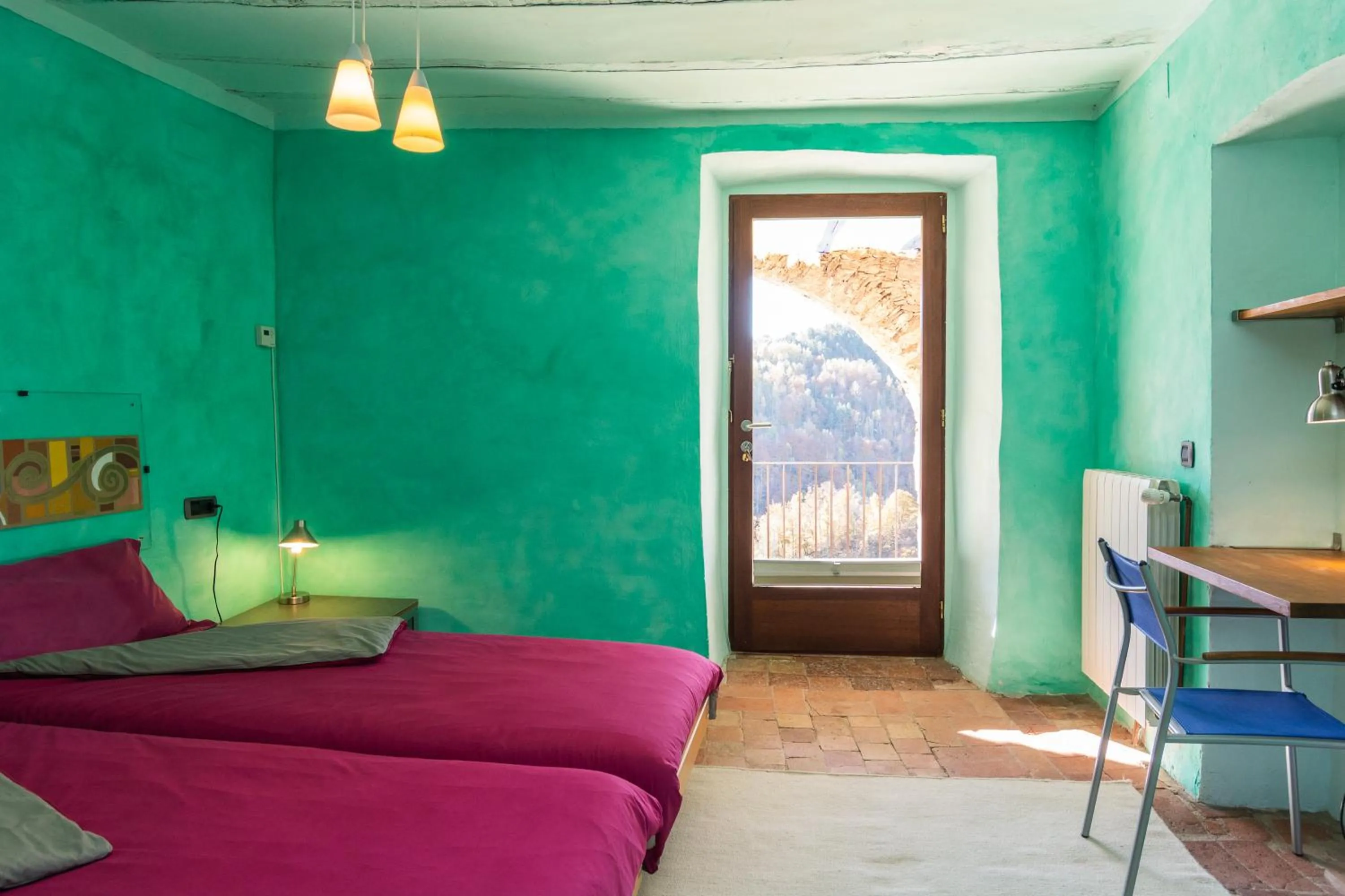 Photo of the whole room, Bed in La Costa de Molló