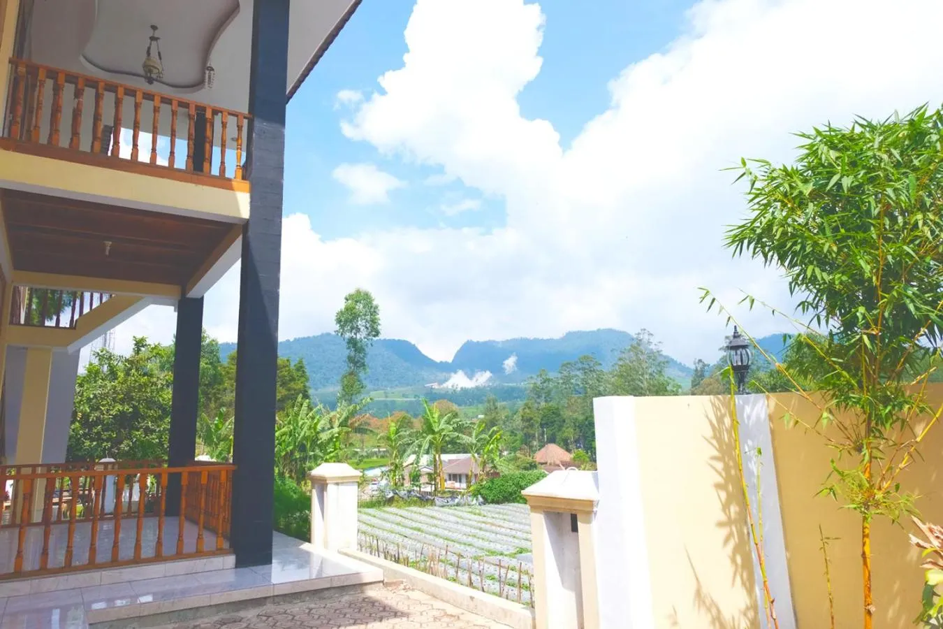 Balcony/Terrace in Villa Cempaka Pangalengan