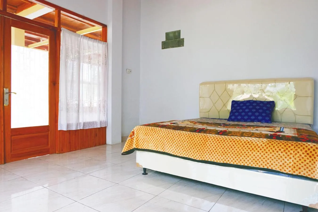 Bed in Villa Cempaka Pangalengan