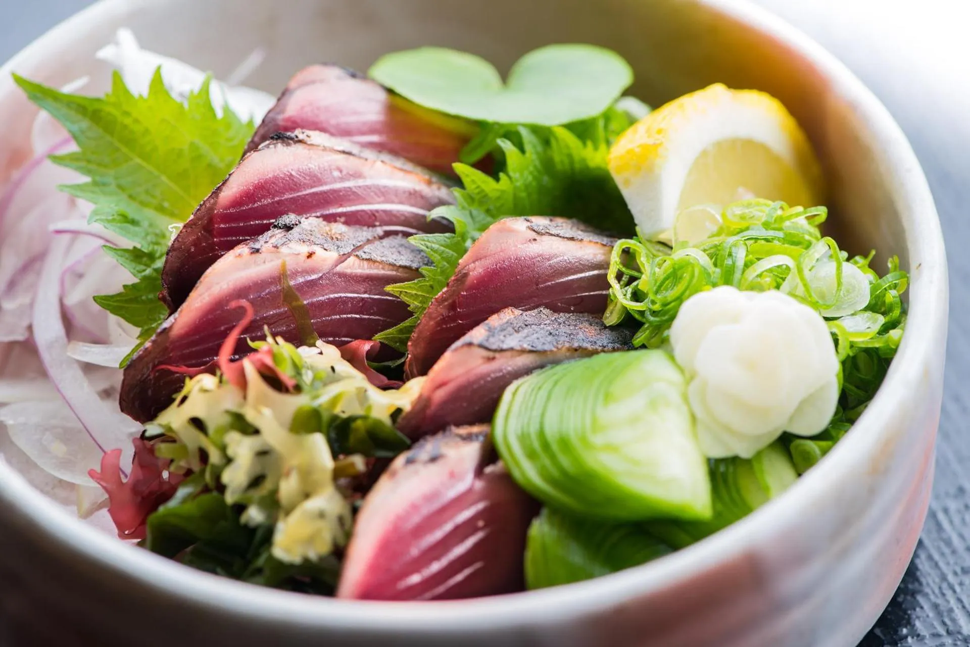 Food close-up in Shimantonoyado