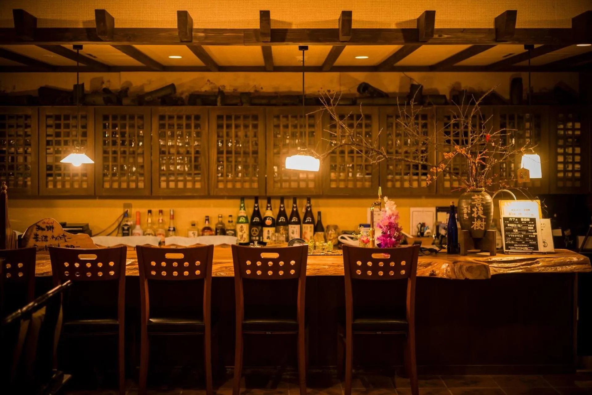 Lounge or bar in Shimantonoyado