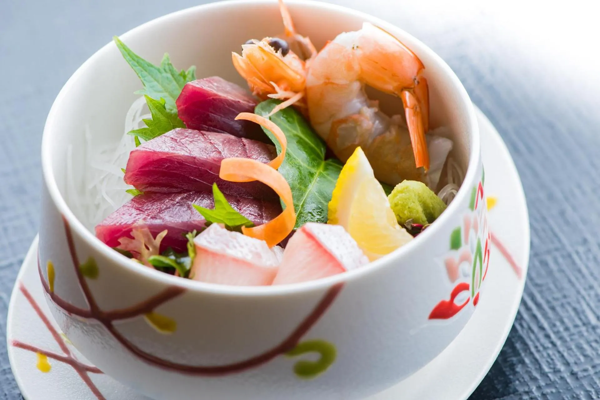 Food close-up in Shimantonoyado