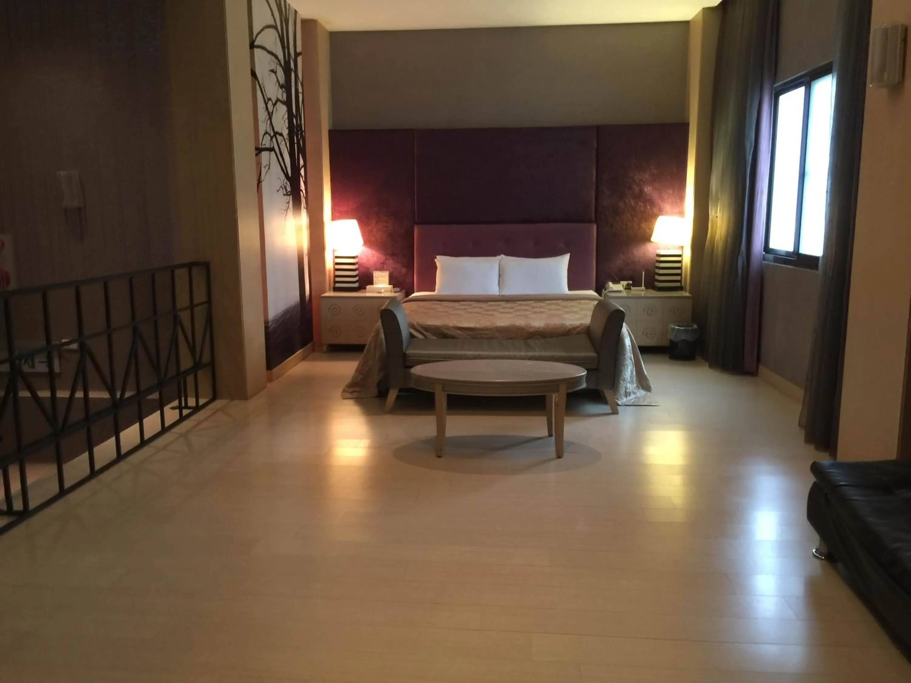 Decorative detail, Bed in LI-GIN Motel