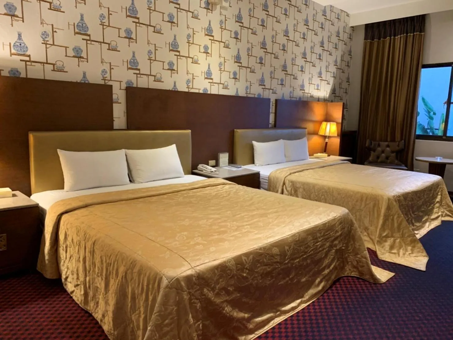 Decorative detail, Bed in LI-GIN Motel