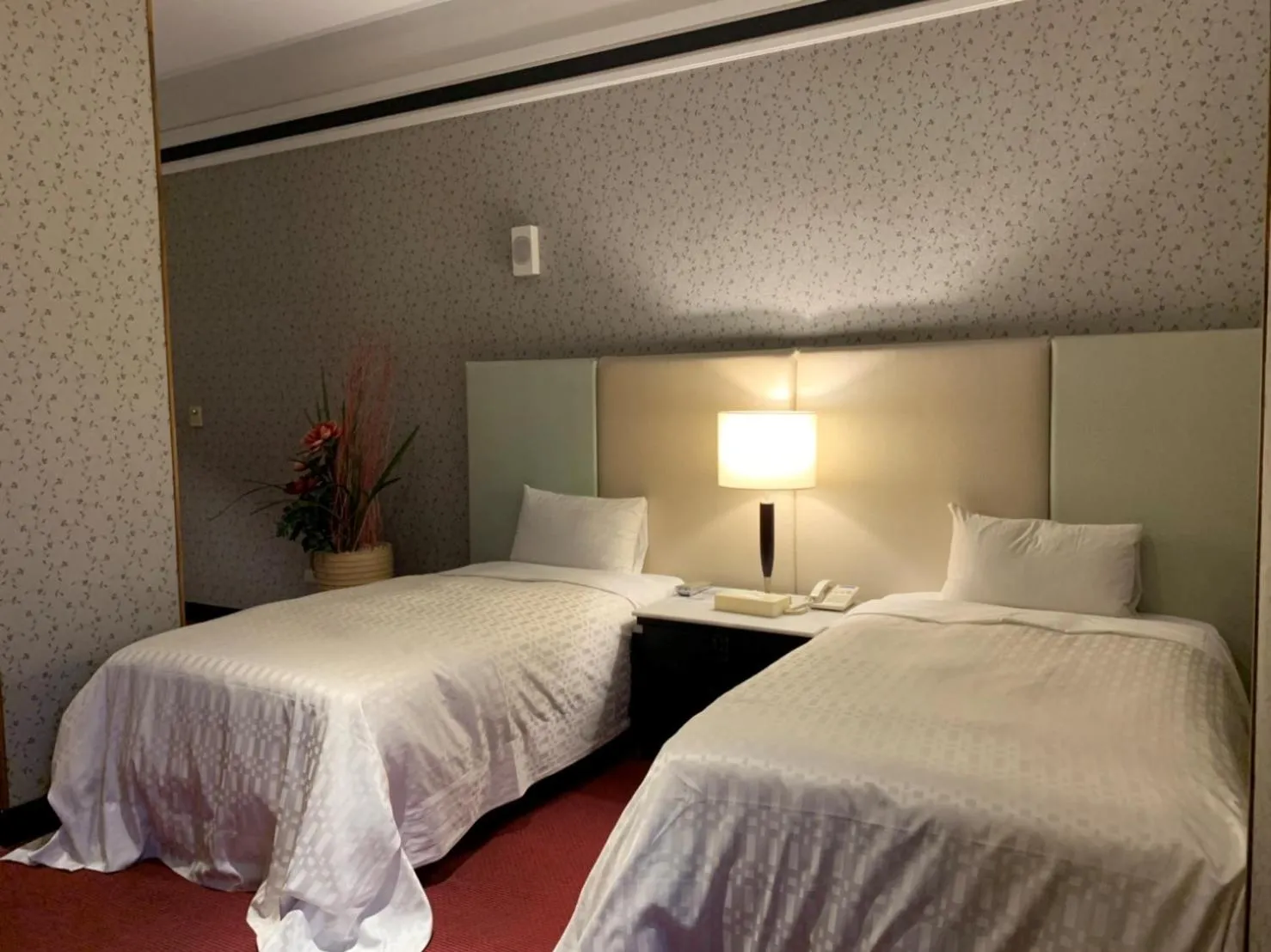 Decorative detail, Bed in LI-GIN Motel