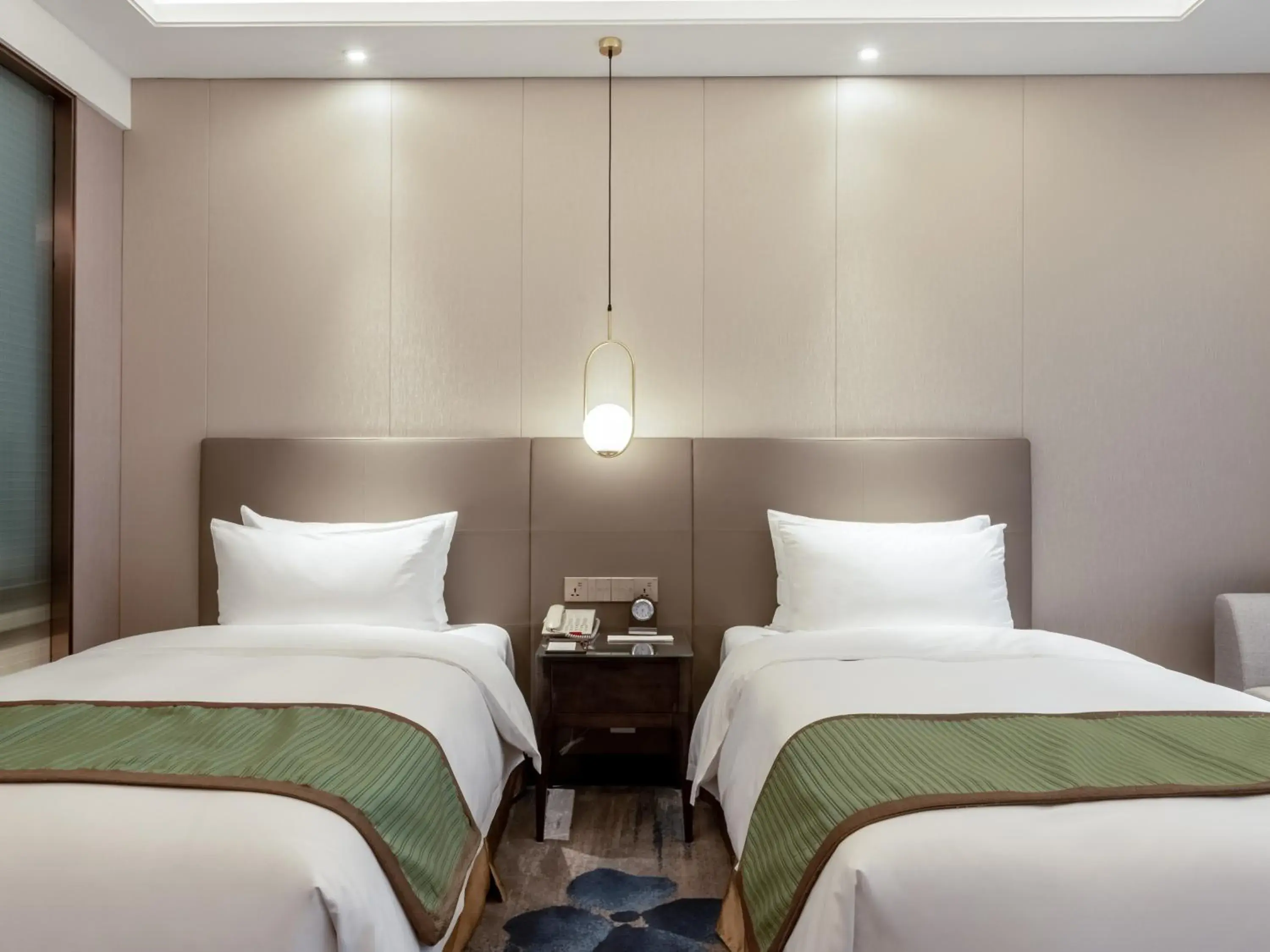 Deluxe Twin Room in Auto City Ruili Hotel Deluxe Twin Room in Auto City Ruili Hotel