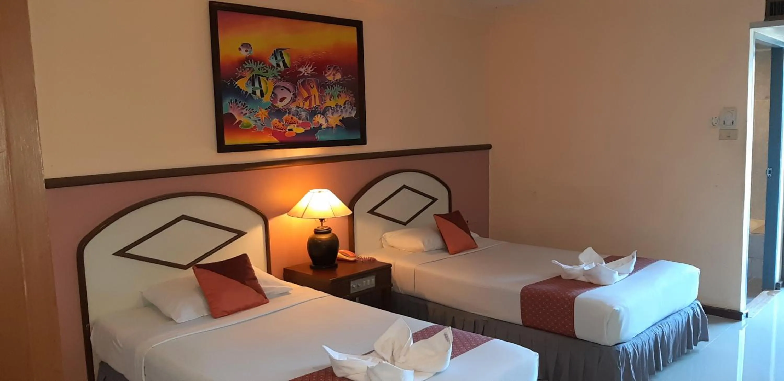 Bed in D2 lamoon resotel