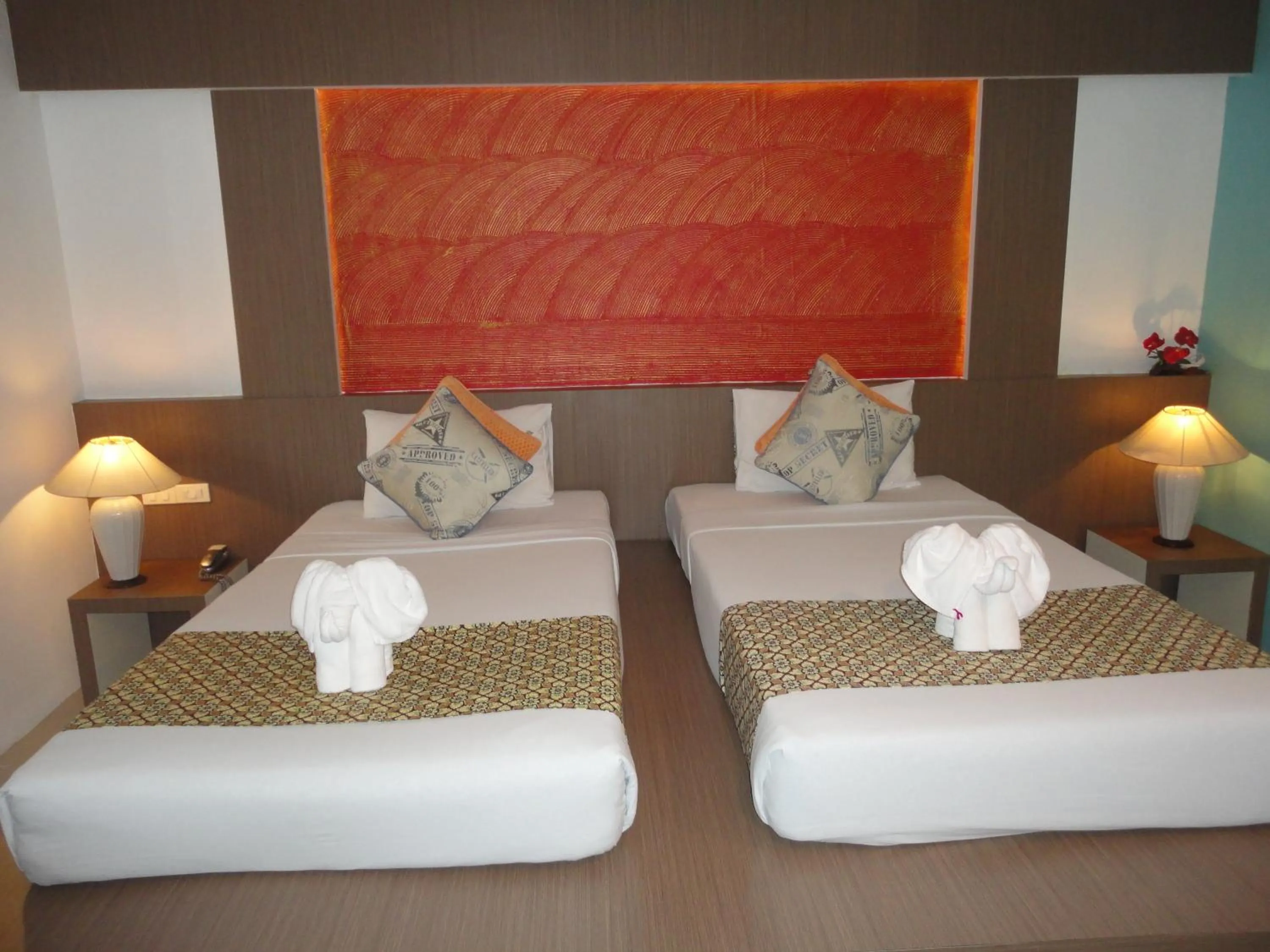 Bed in D2 lamoon resotel