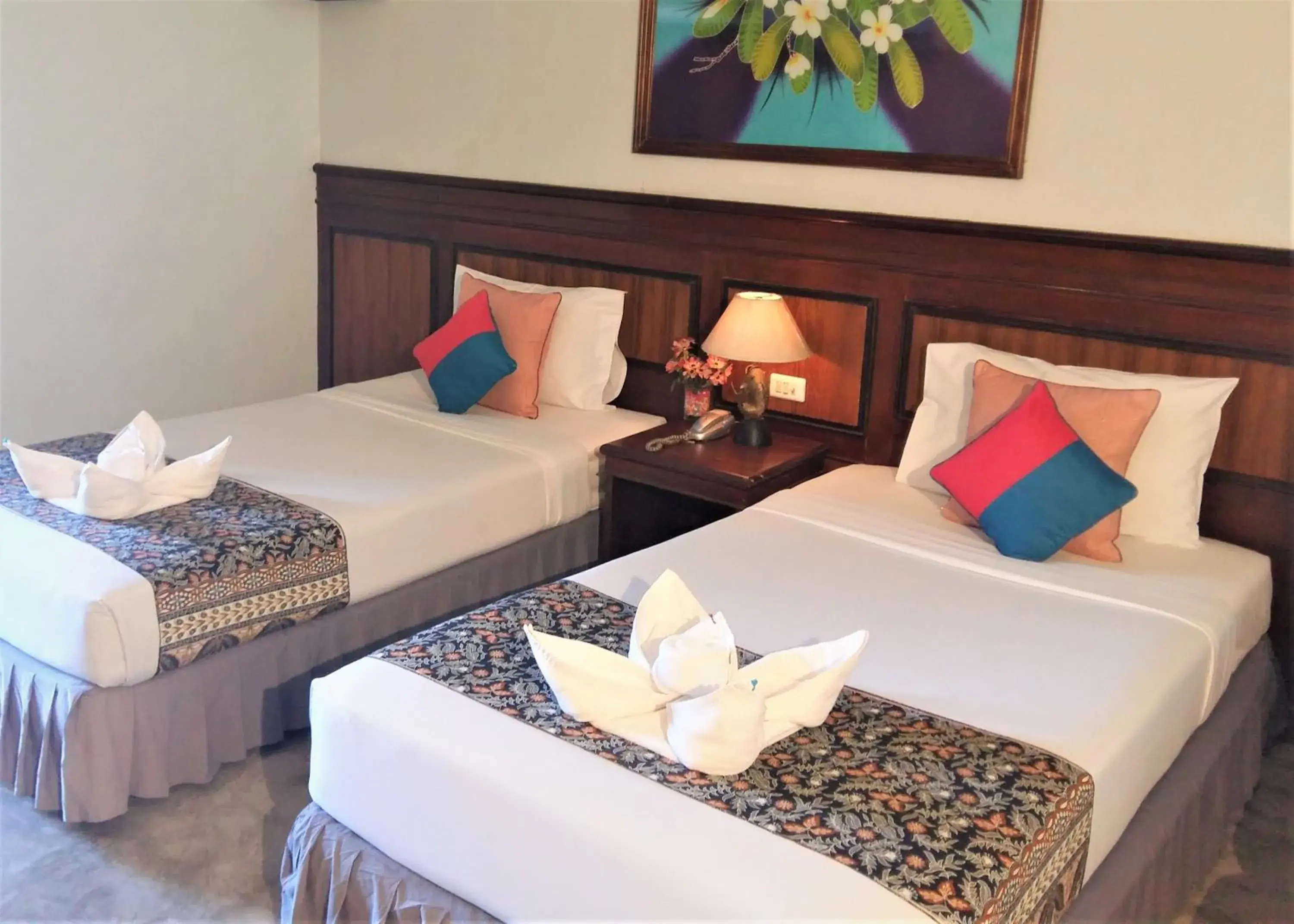 Bed in D2 lamoon resotel Bed in D2 lamoon resotel