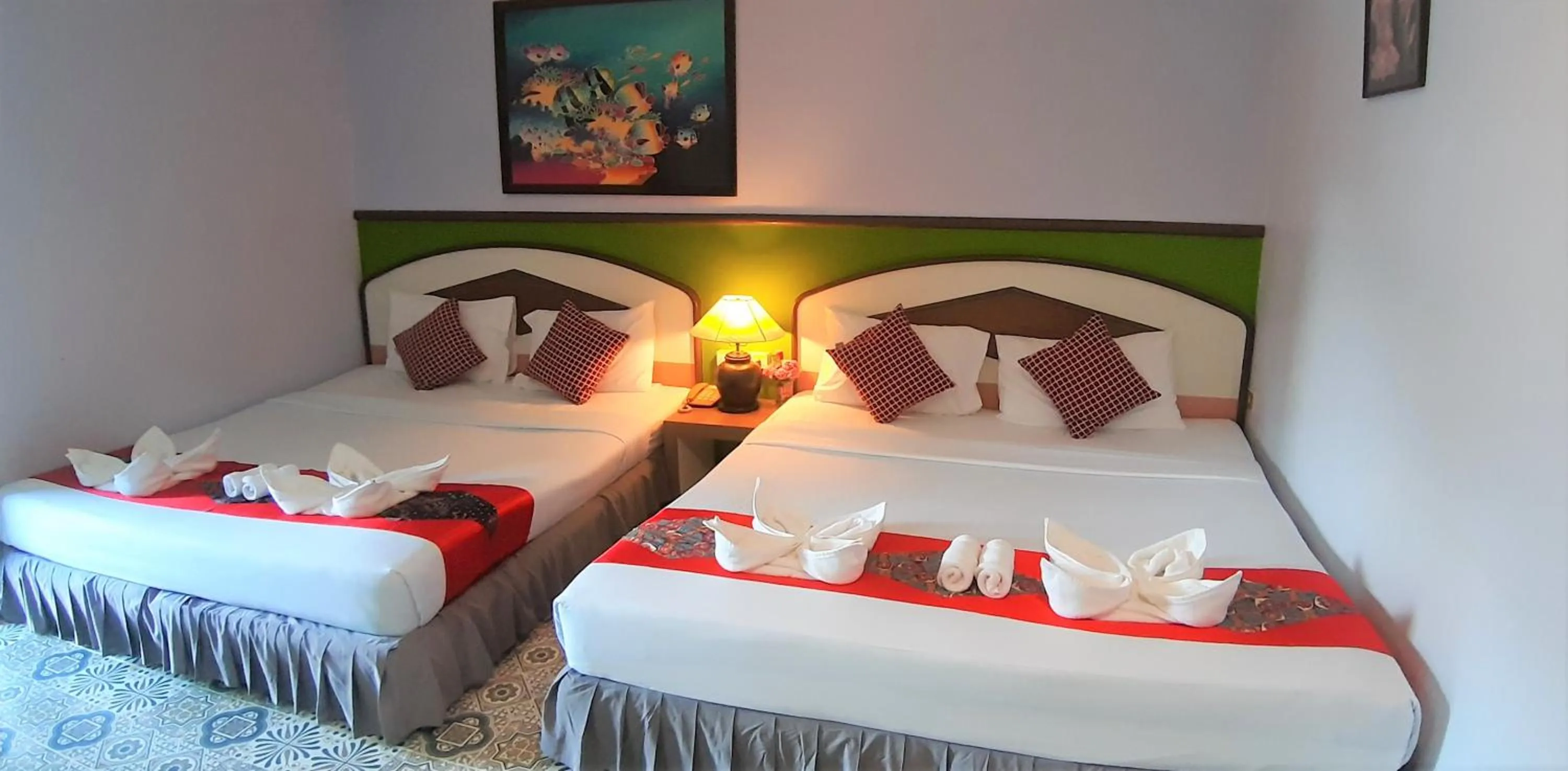 Bed in D2 lamoon resotel