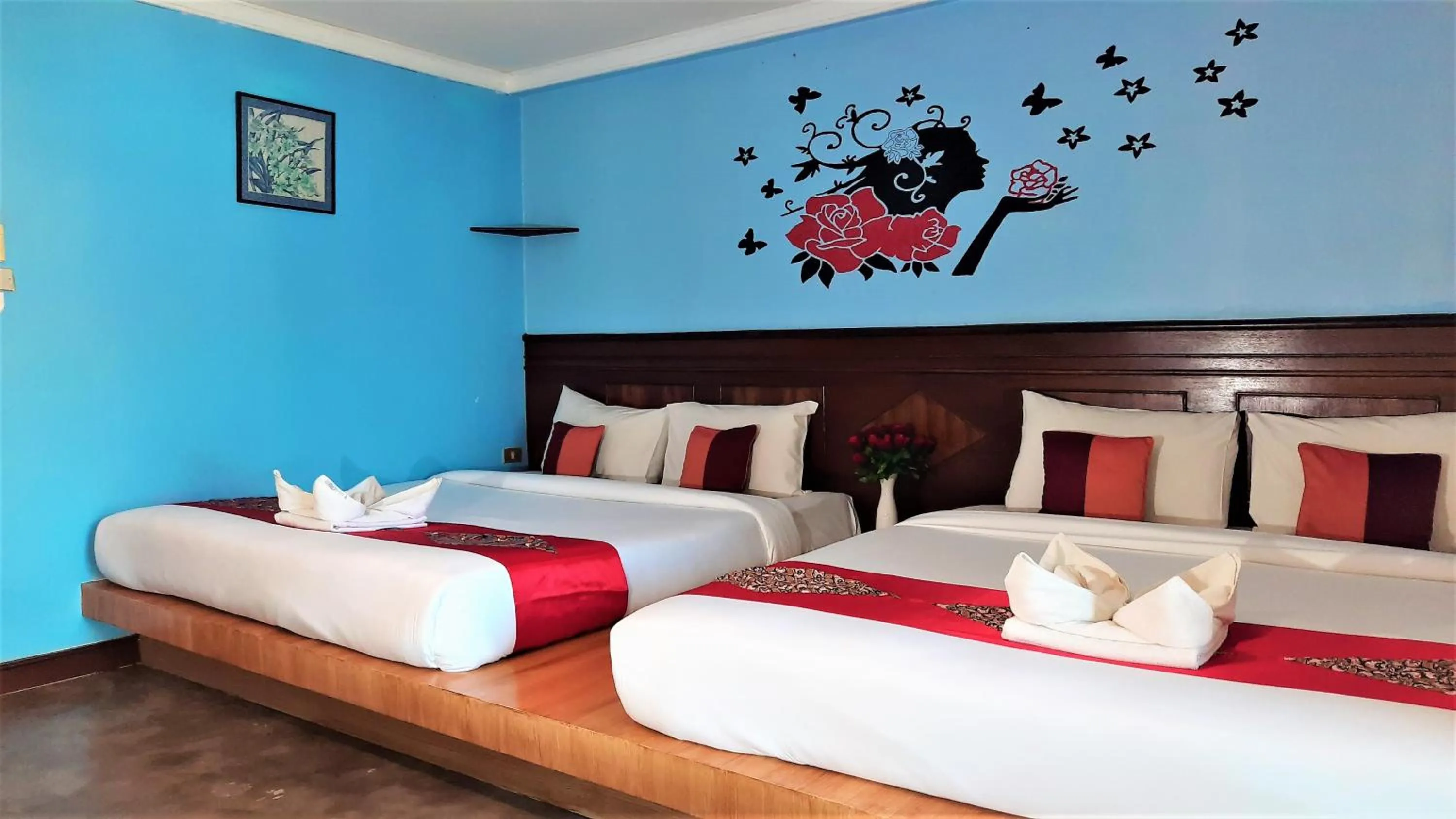 Bed in D2 lamoon resotel