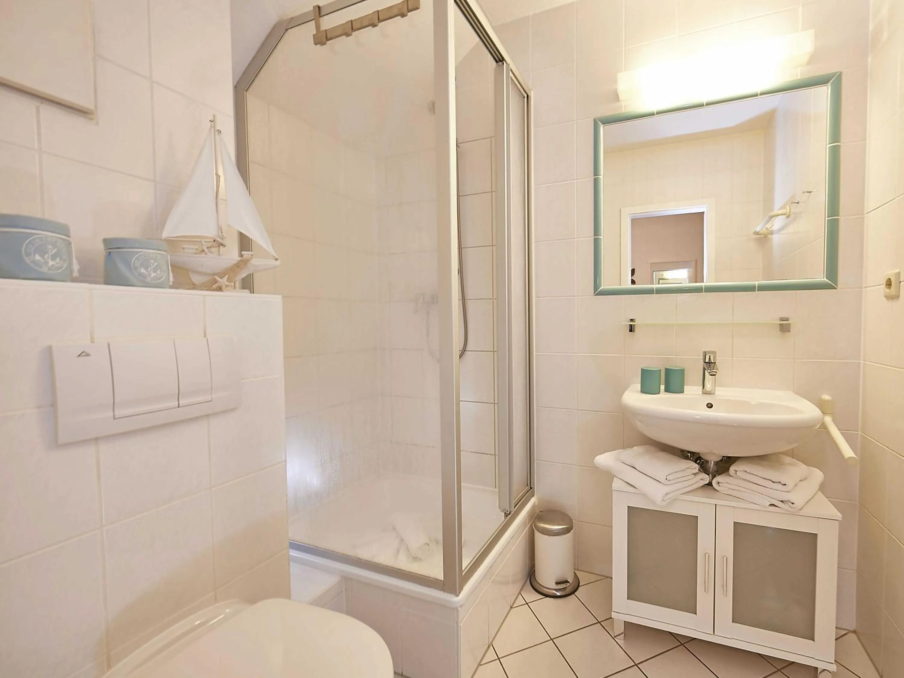 Shower in Wohnpark Stadt Hamburg in Binz - WG 57