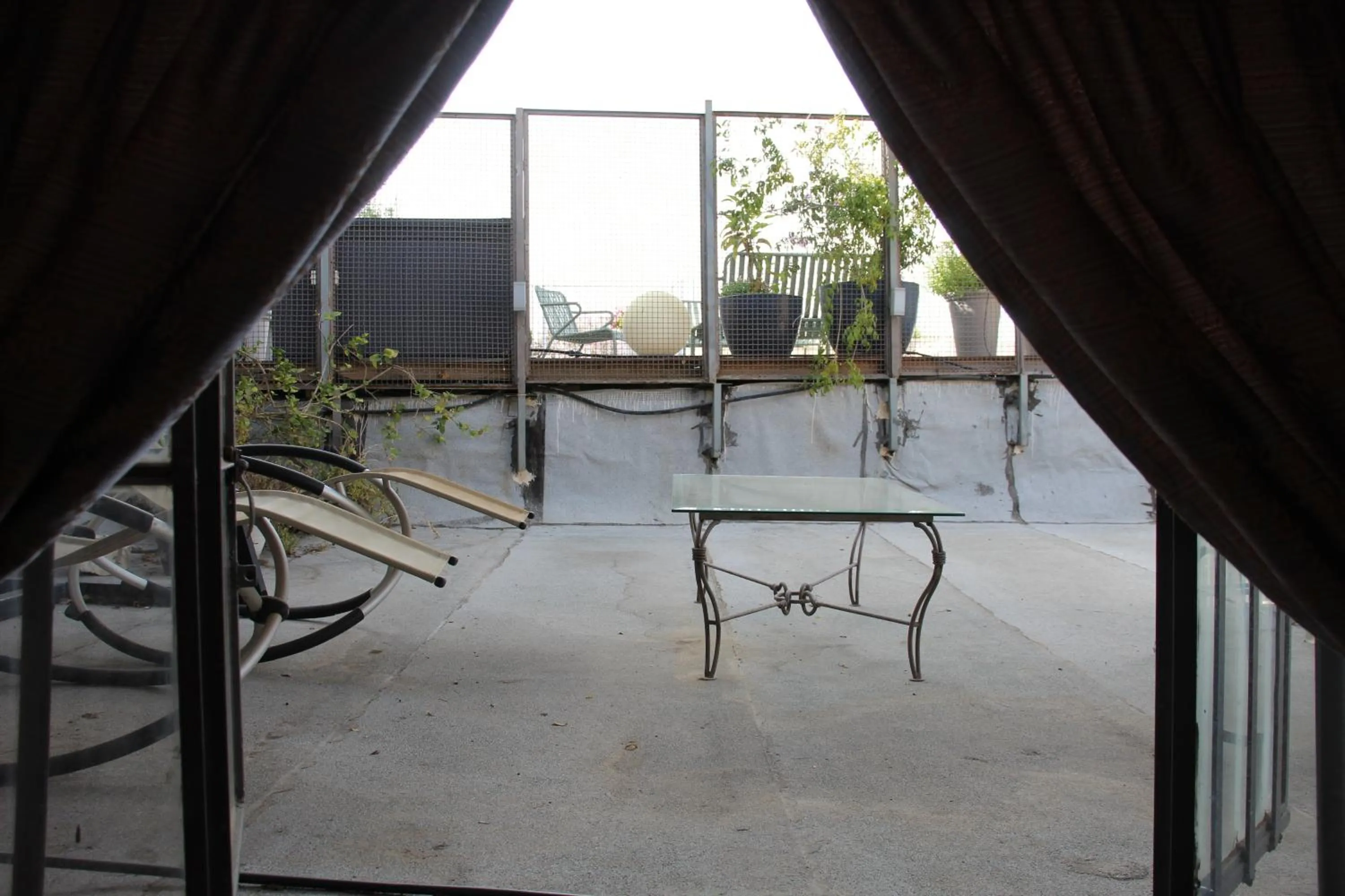 Balcony/Terrace in Artists' Colony Inn Zefat