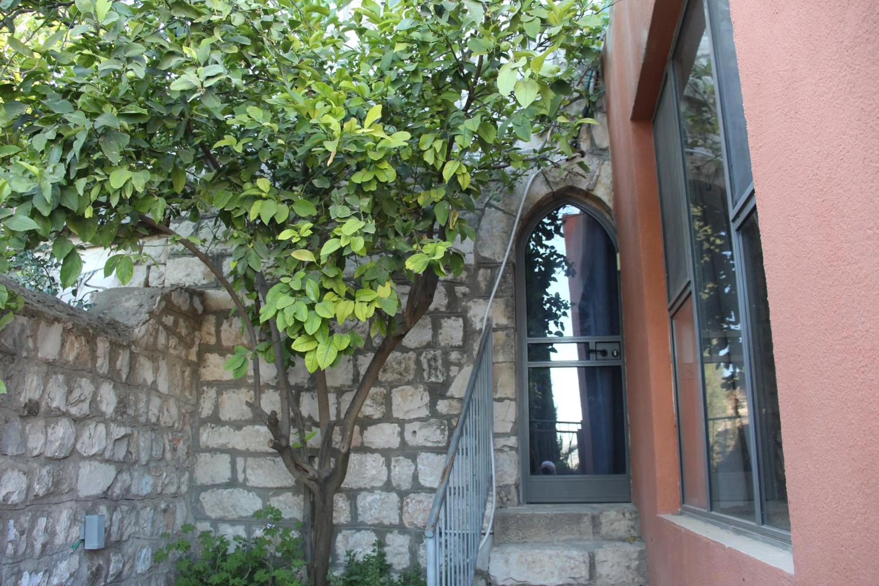 Garden in Artists' Colony Inn Zefat