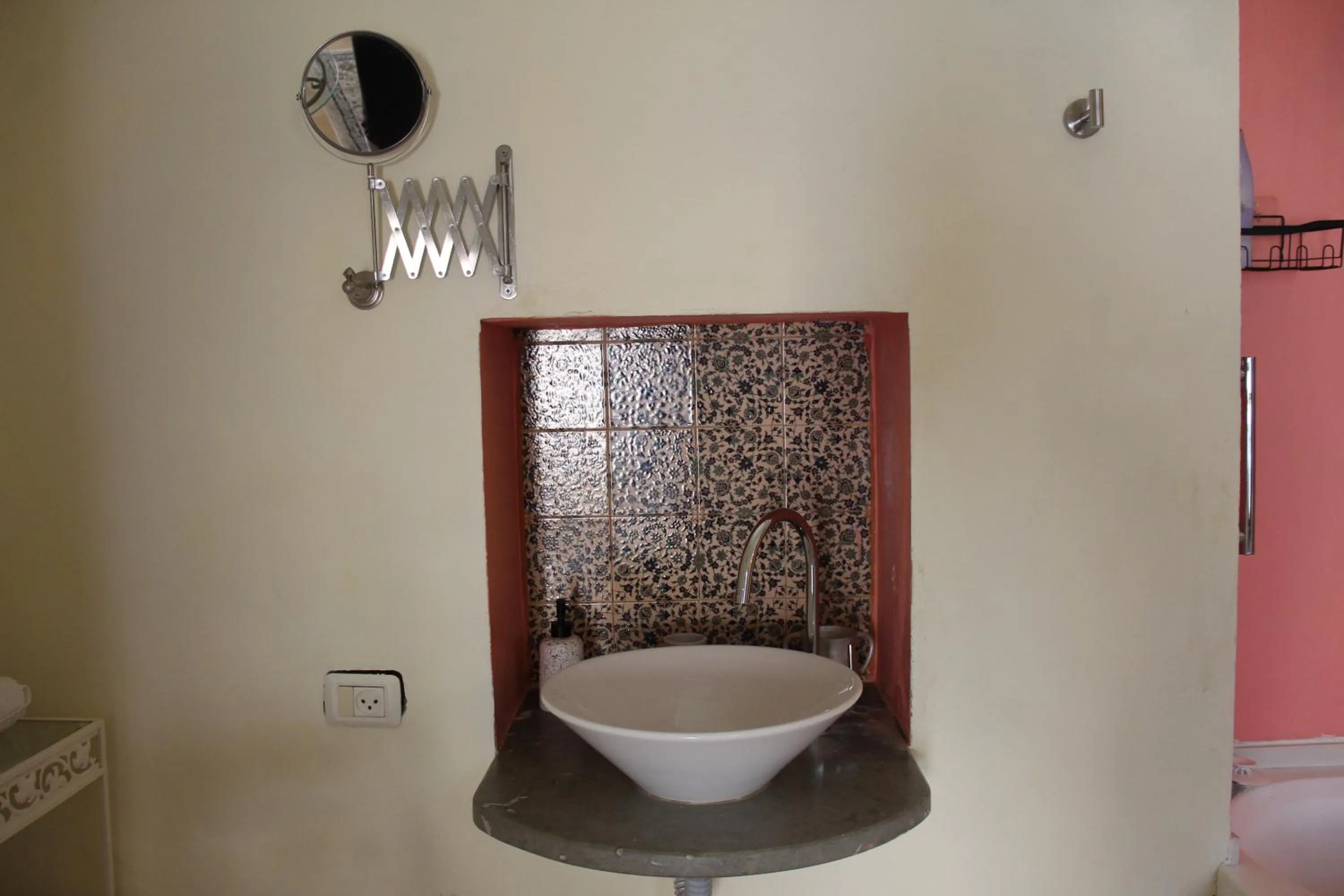 Decorative detail in Artists' Colony Inn Zefat