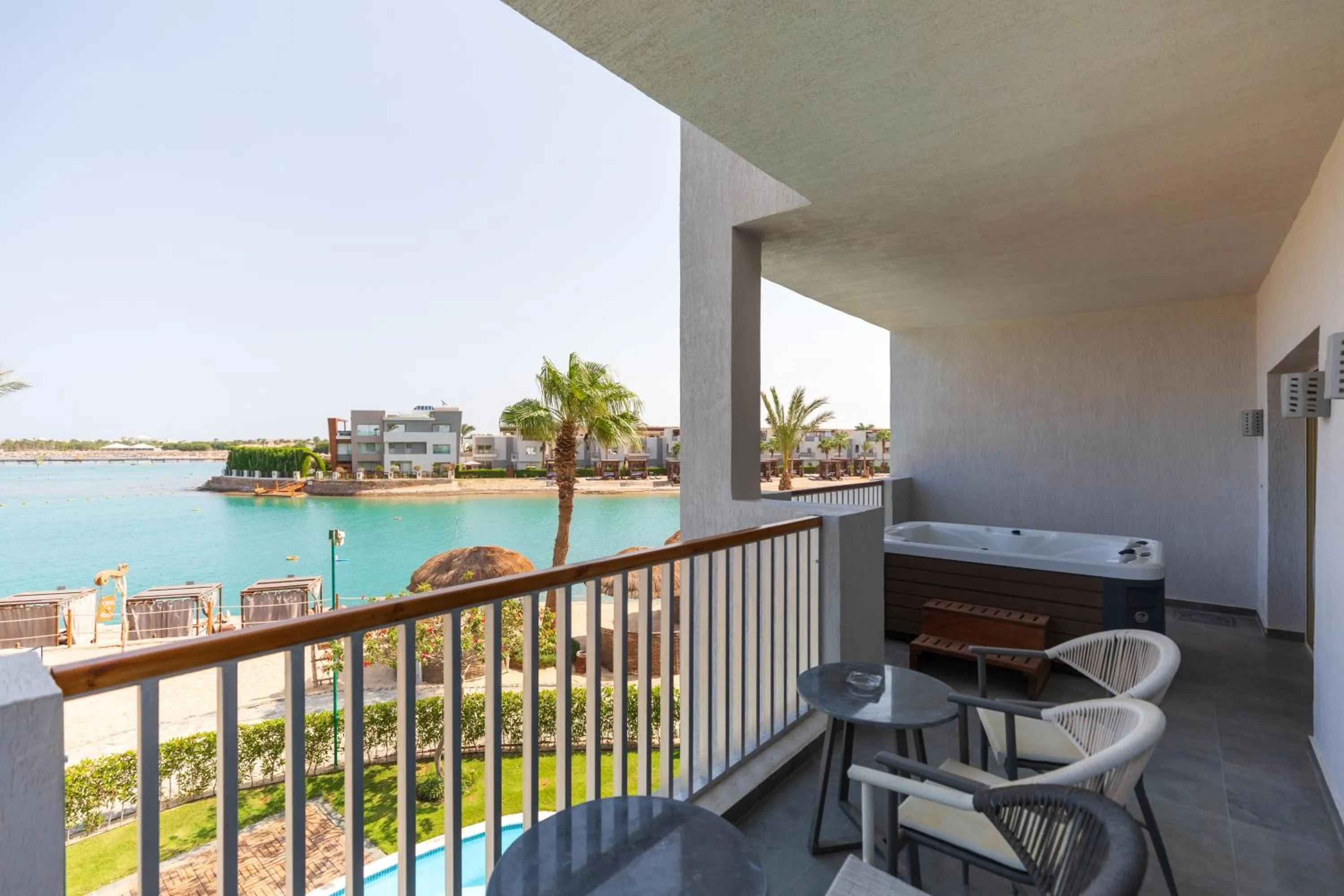 Patio in Sunrise Crystal Bay Resort -Grand Select