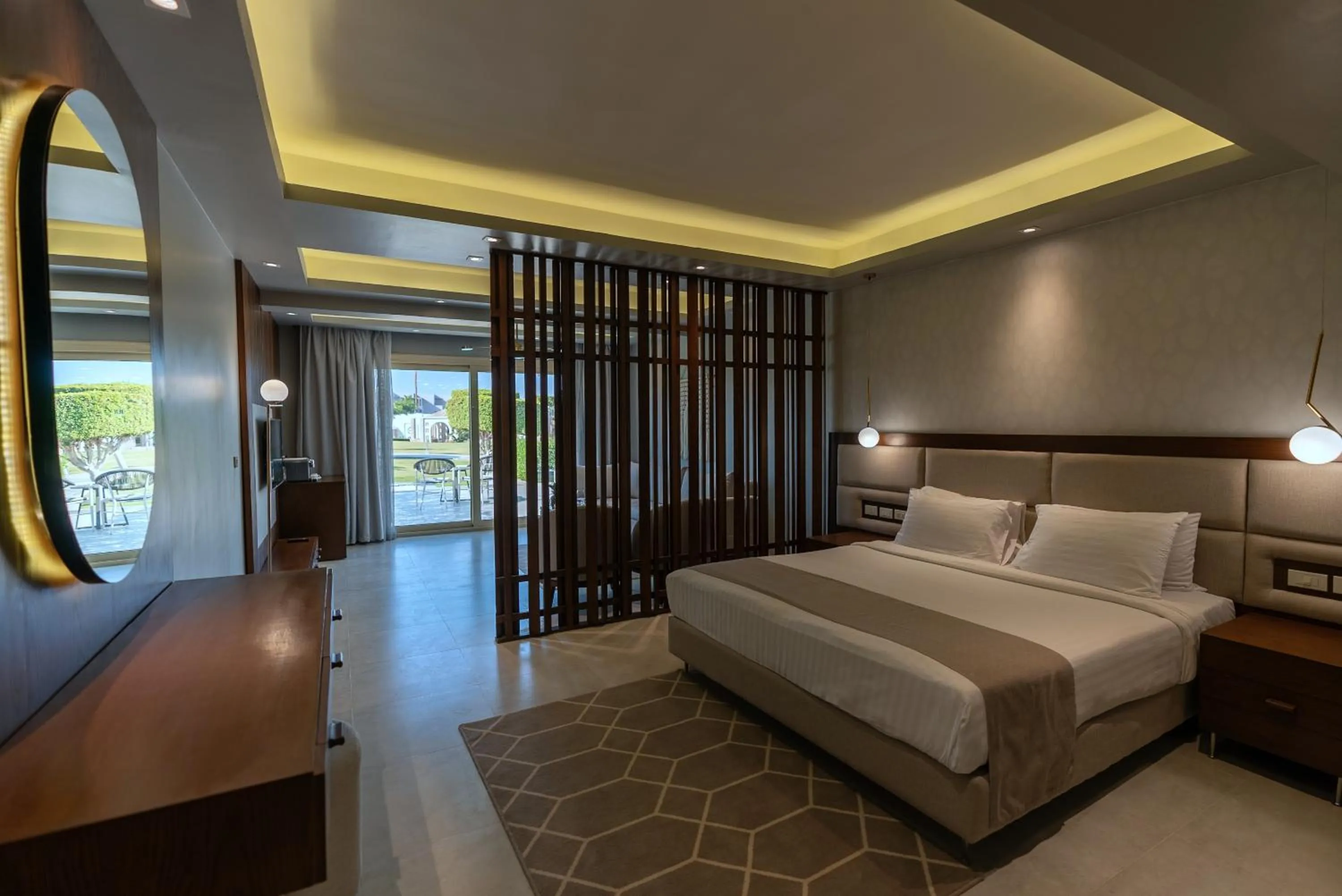 Bed in Sunrise Crystal Bay Resort -Grand Select