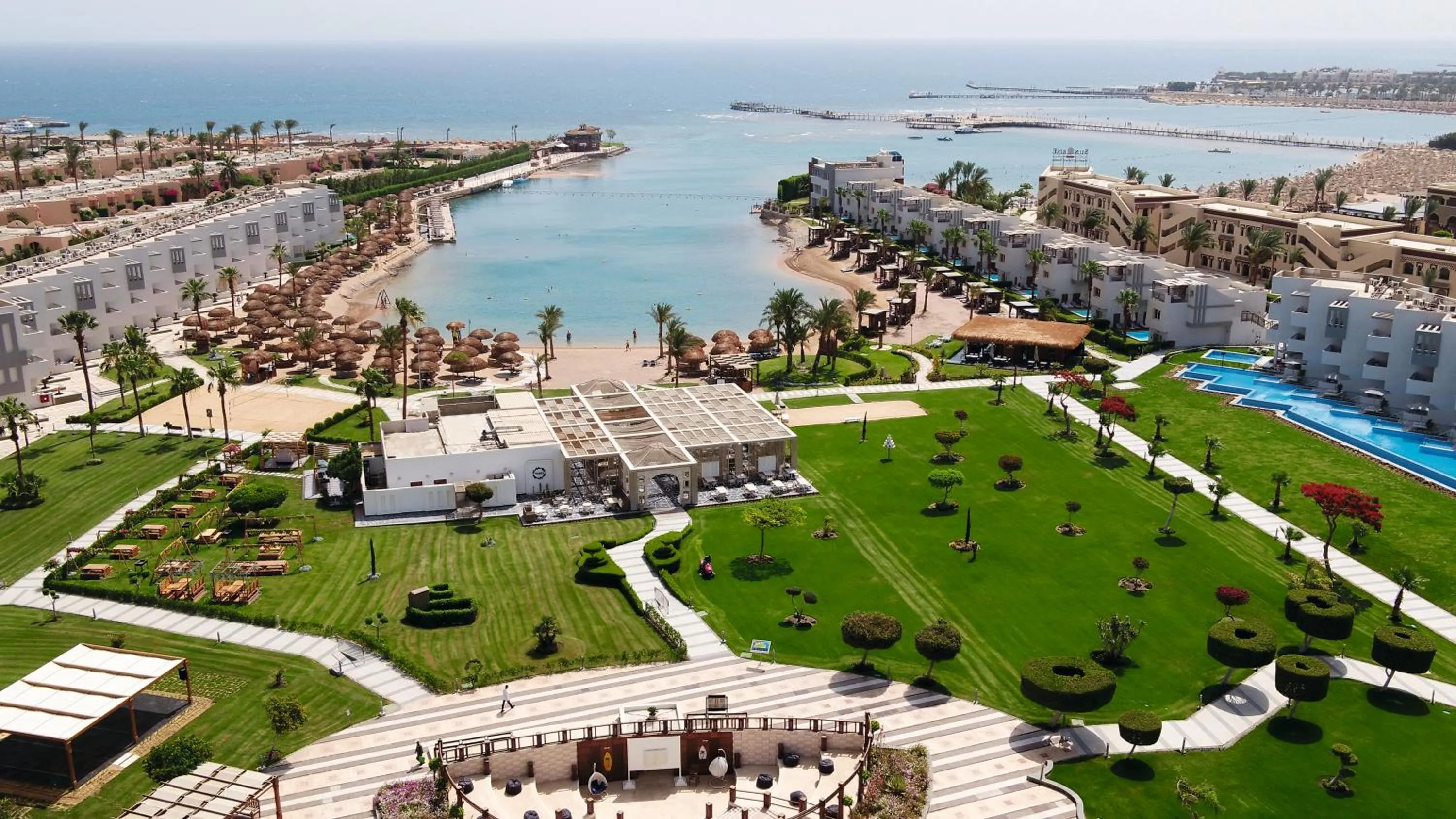 Bird's eye view in Sunrise Crystal Bay Resort -Grand Select