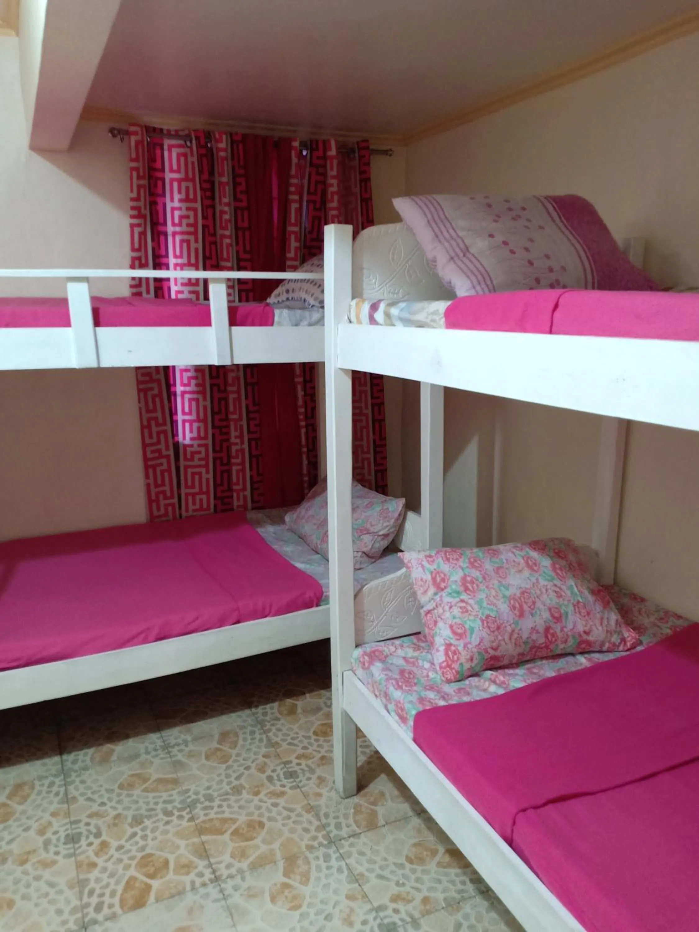 Economy Quadruple Room with Shared Bathroom in A.C. Asistin Transient House
