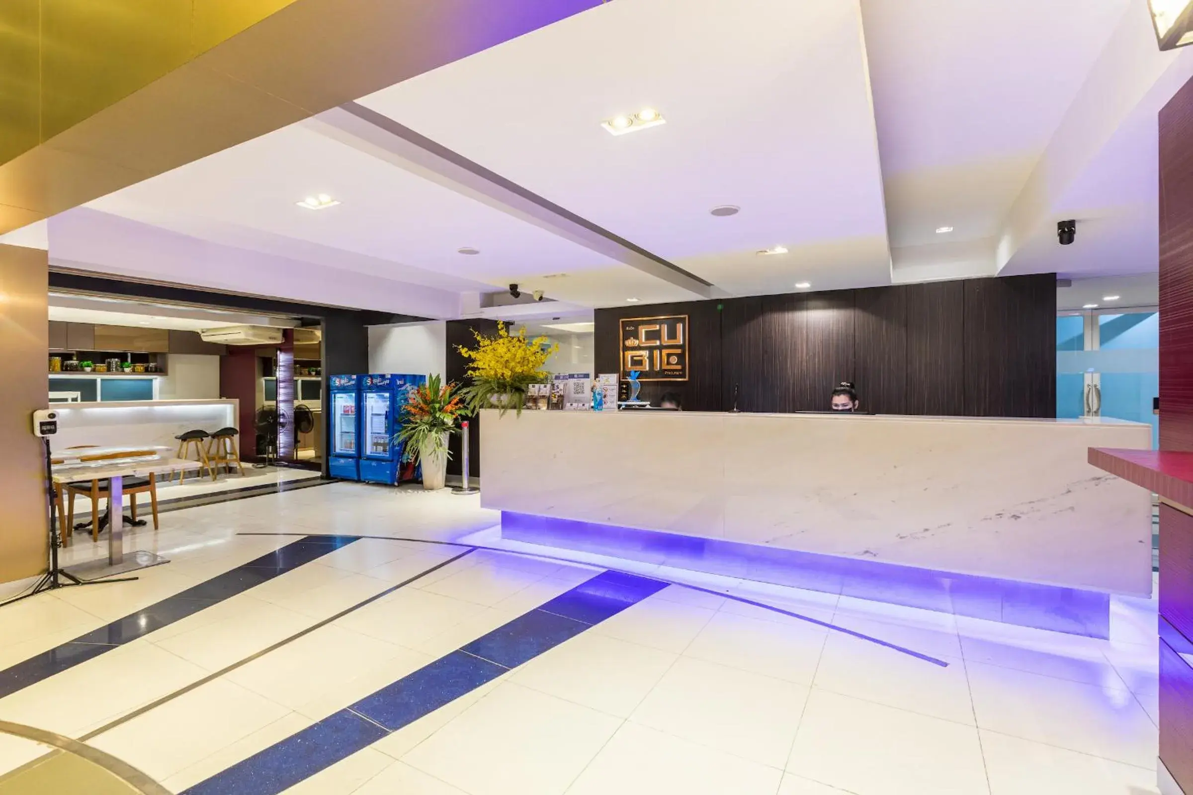 Lobby or reception in Cubic Bed Pratunam Lobby or reception in Cubic Bed Pratunam