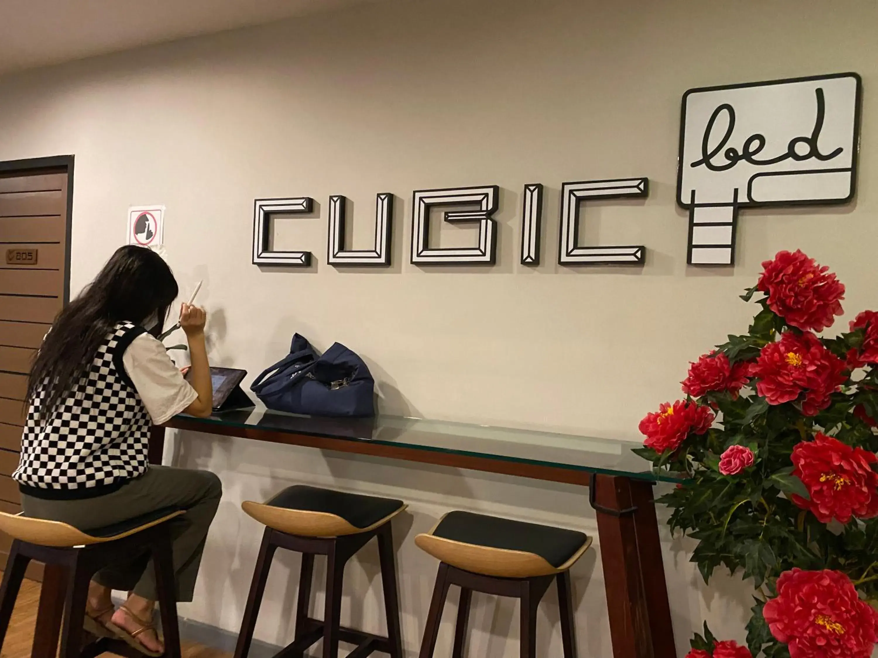 Lobby or reception in Cubic Bed Pratunam Lobby or reception in Cubic Bed Pratunam