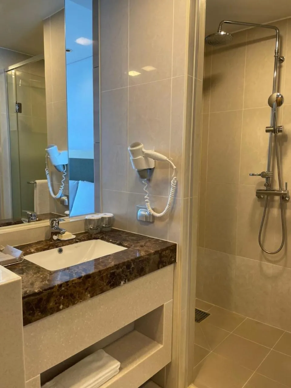 Toilet in Hidden Bay Hotel