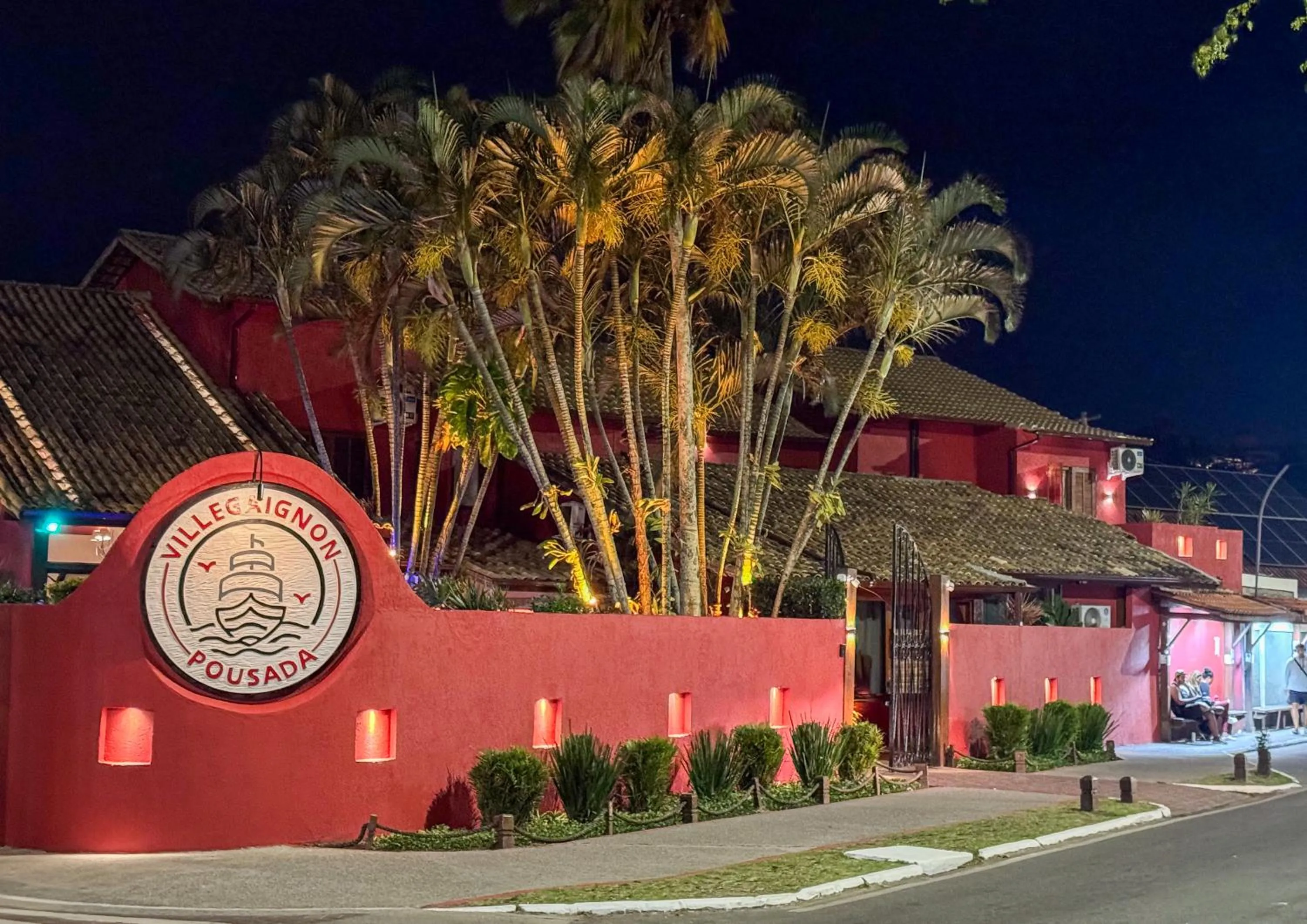Facade/entrance in Pousada Villegaignon