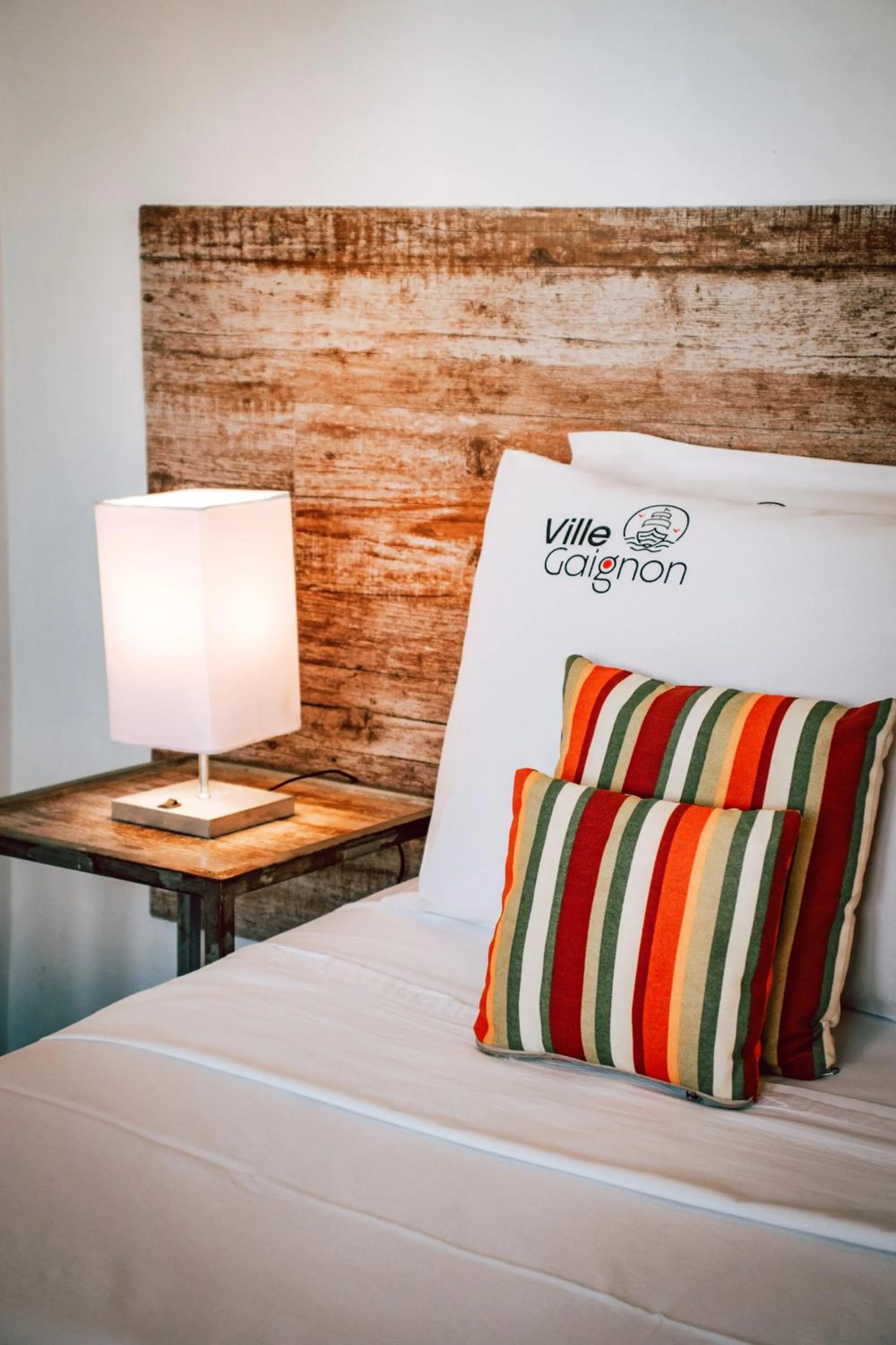 Bed in Pousada Villegaignon