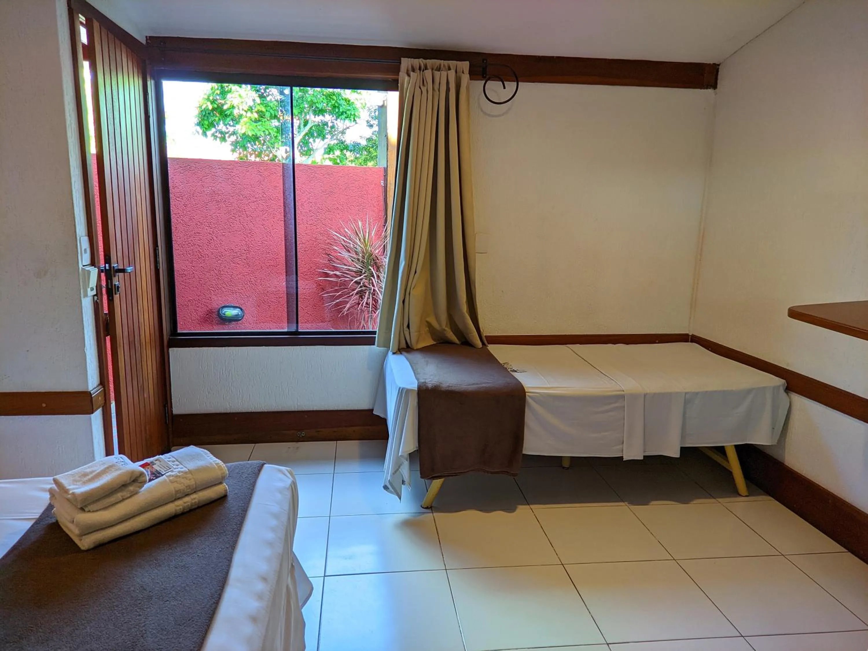 Bed in Pousada Villegaignon