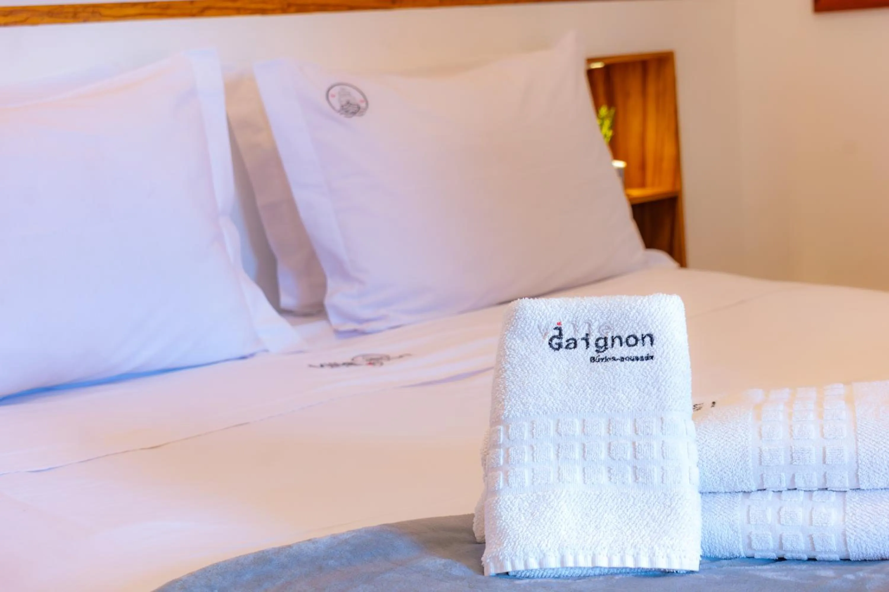 Bed in Pousada Villegaignon