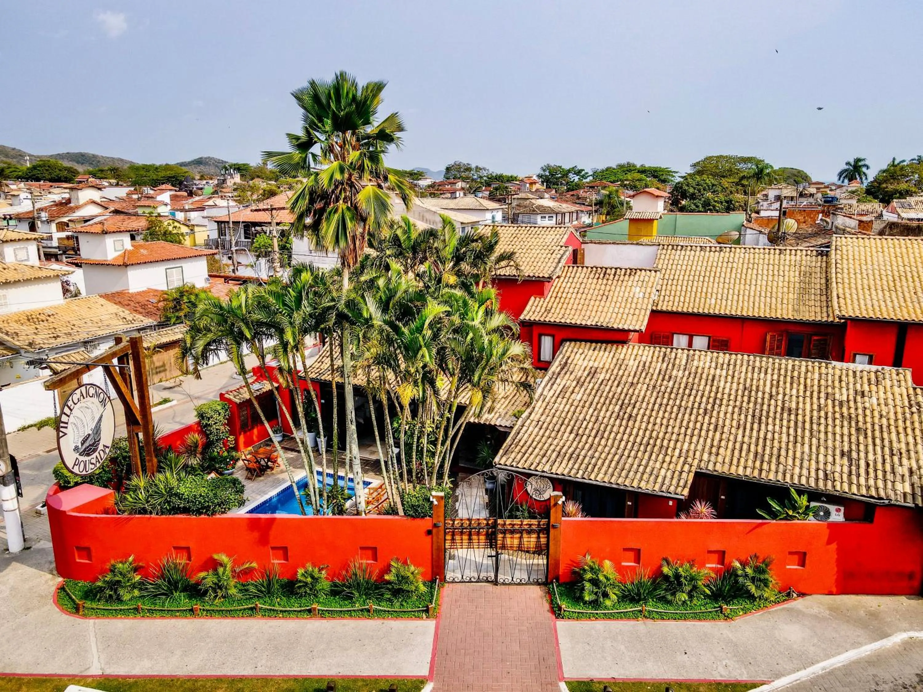 Garden in Pousada Villegaignon