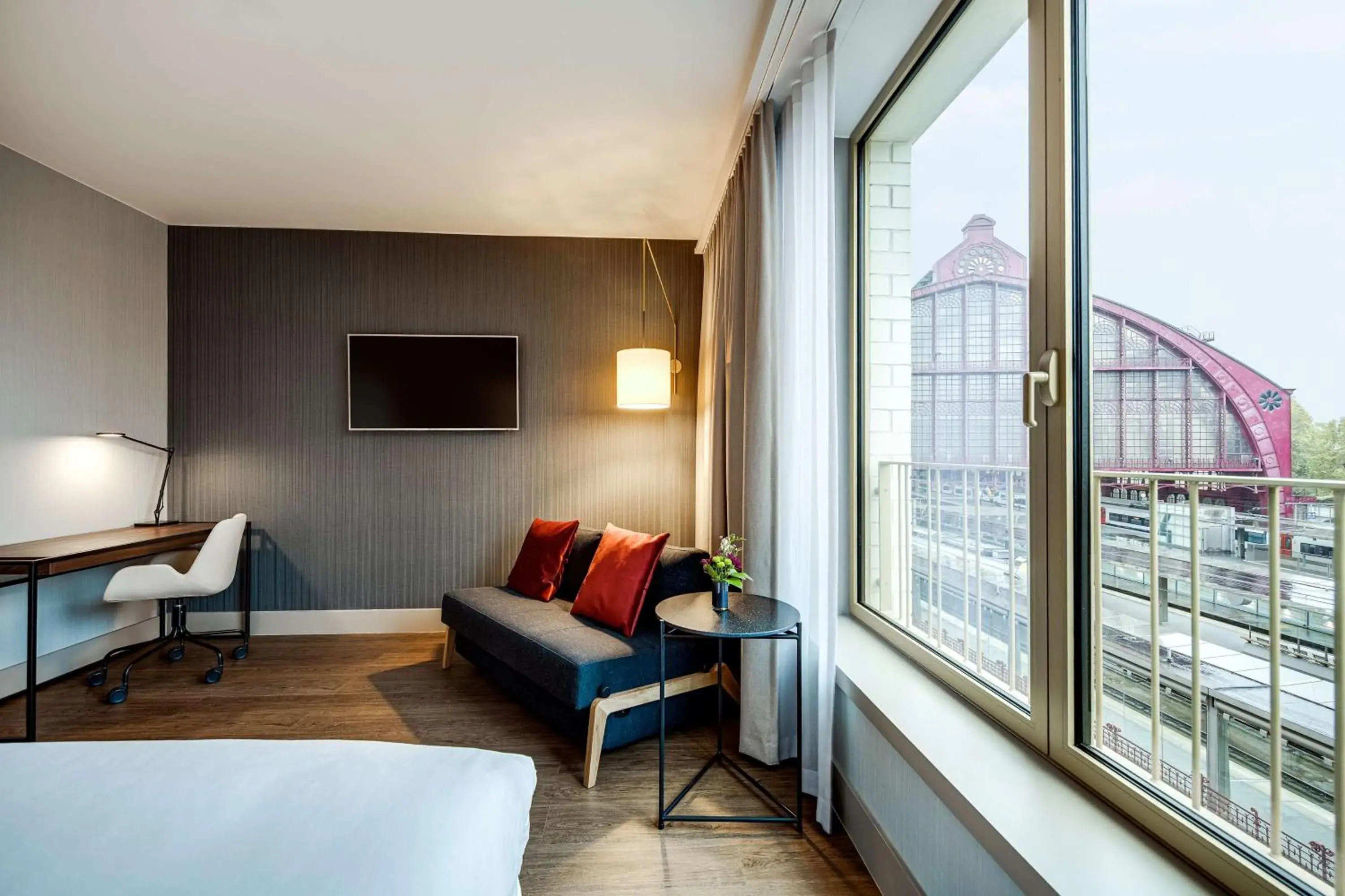 Bedroom, Bed in NH Collection Antwerp Centre Bedroom, Bed in NH Collection Antwerp Centre