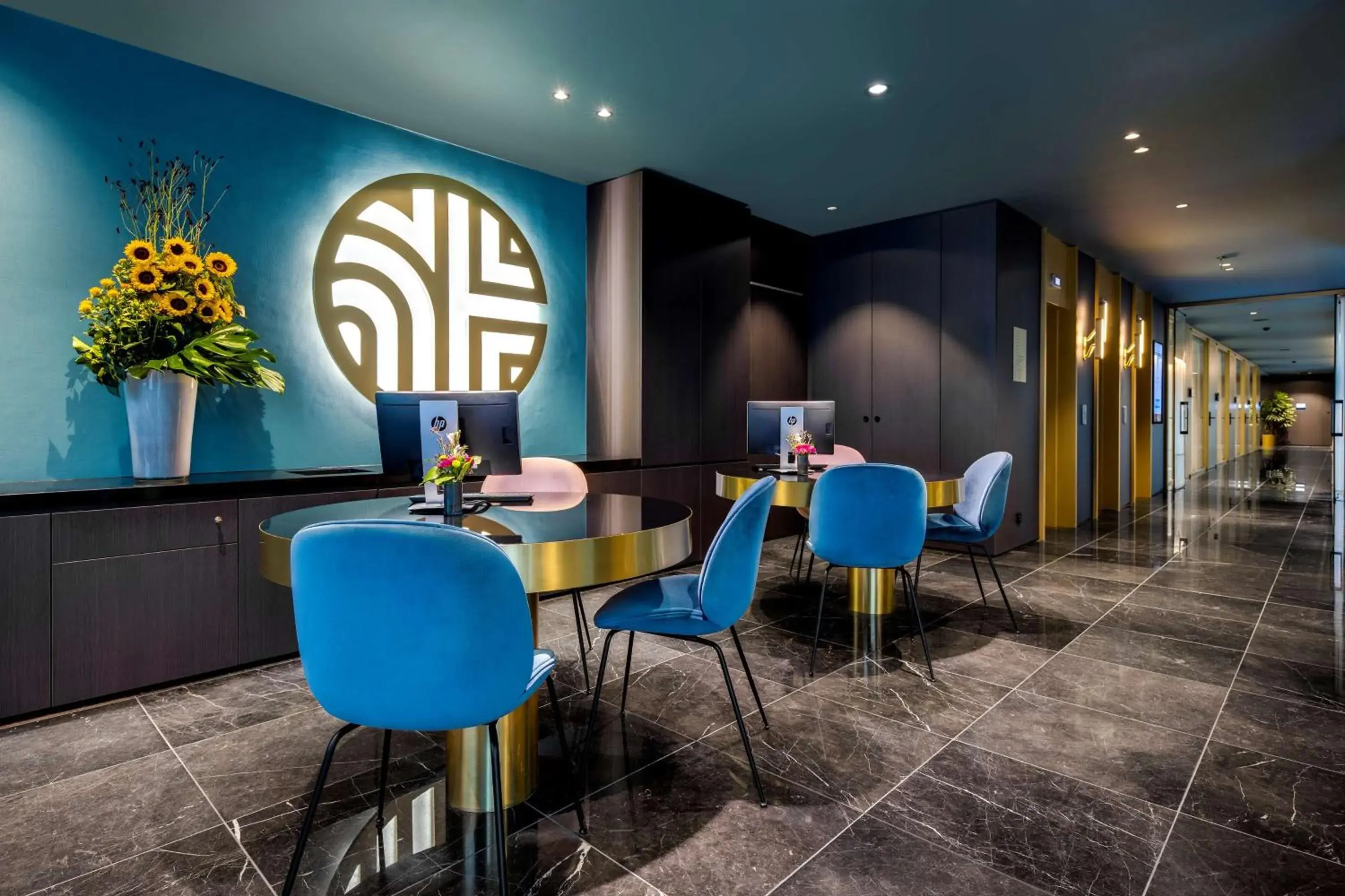 Lobby or reception in NH Collection Antwerp Centre Lobby or reception in NH Collection Antwerp Centre