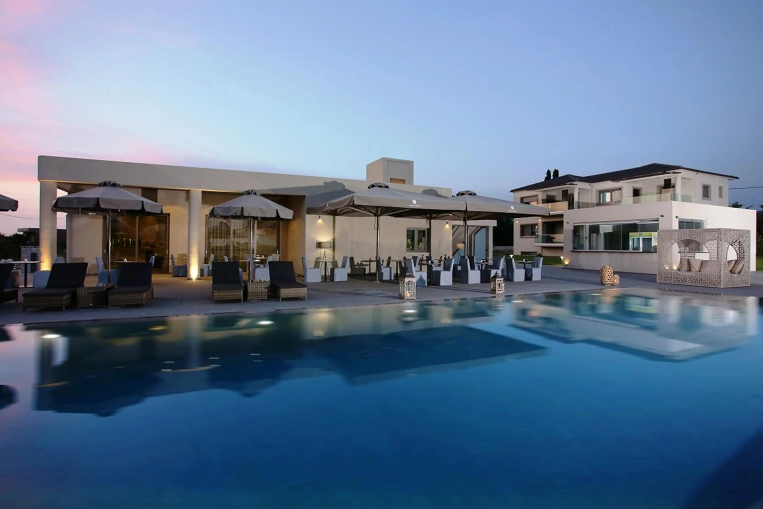 Property building in Lagouvardos Village Hotel