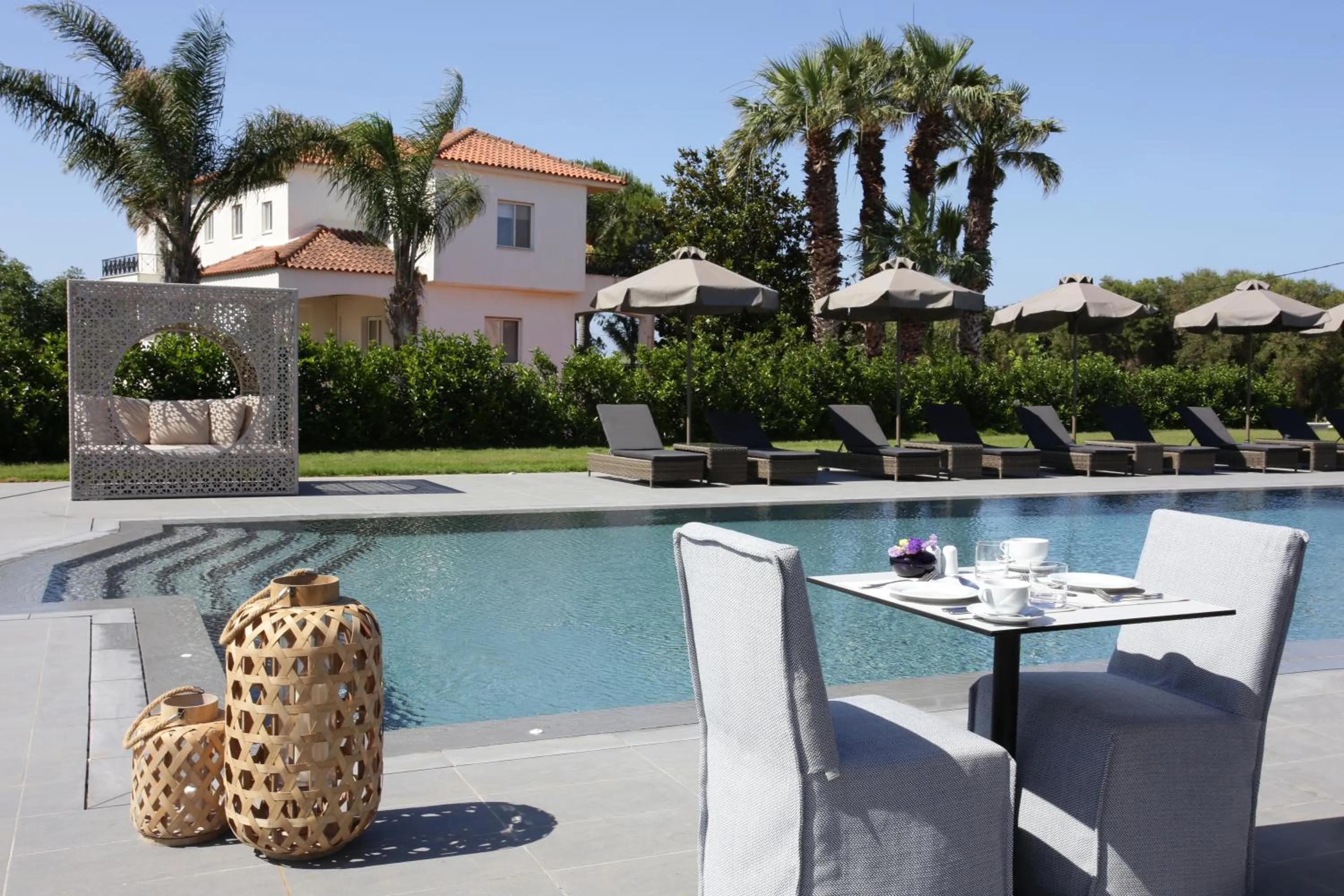 Swimming pool in Lagouvardos Village Hotel