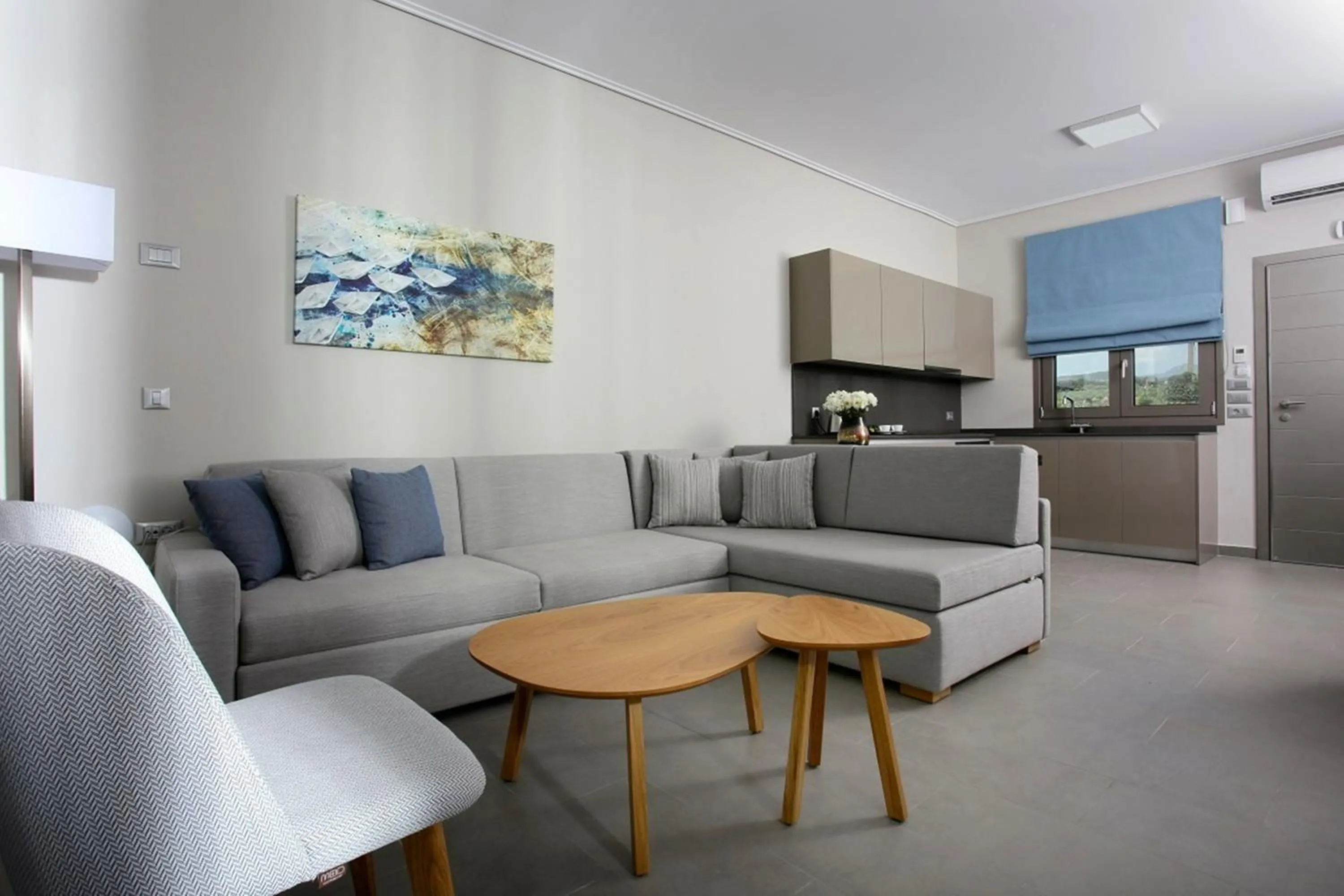 Living room in Lagouvardos Village Hotel
