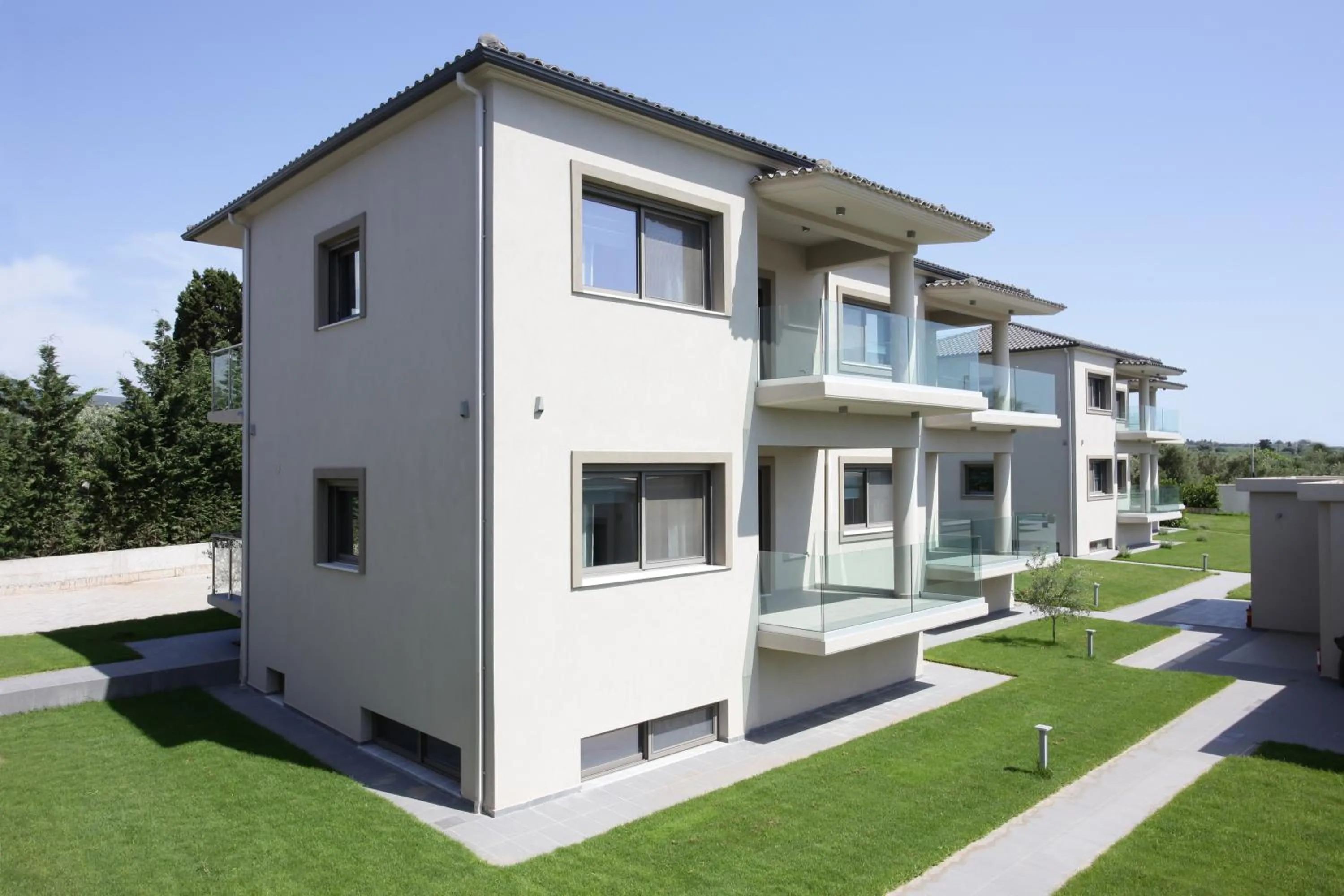 Property building in Lagouvardos Village Hotel