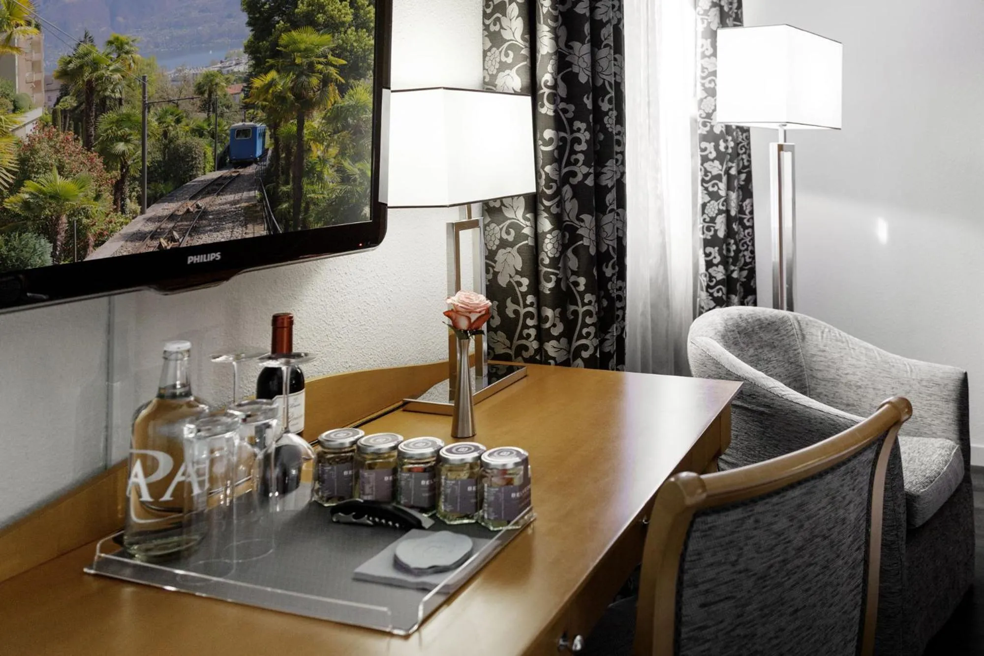 Decorative detail in EasyRooms ai Monti