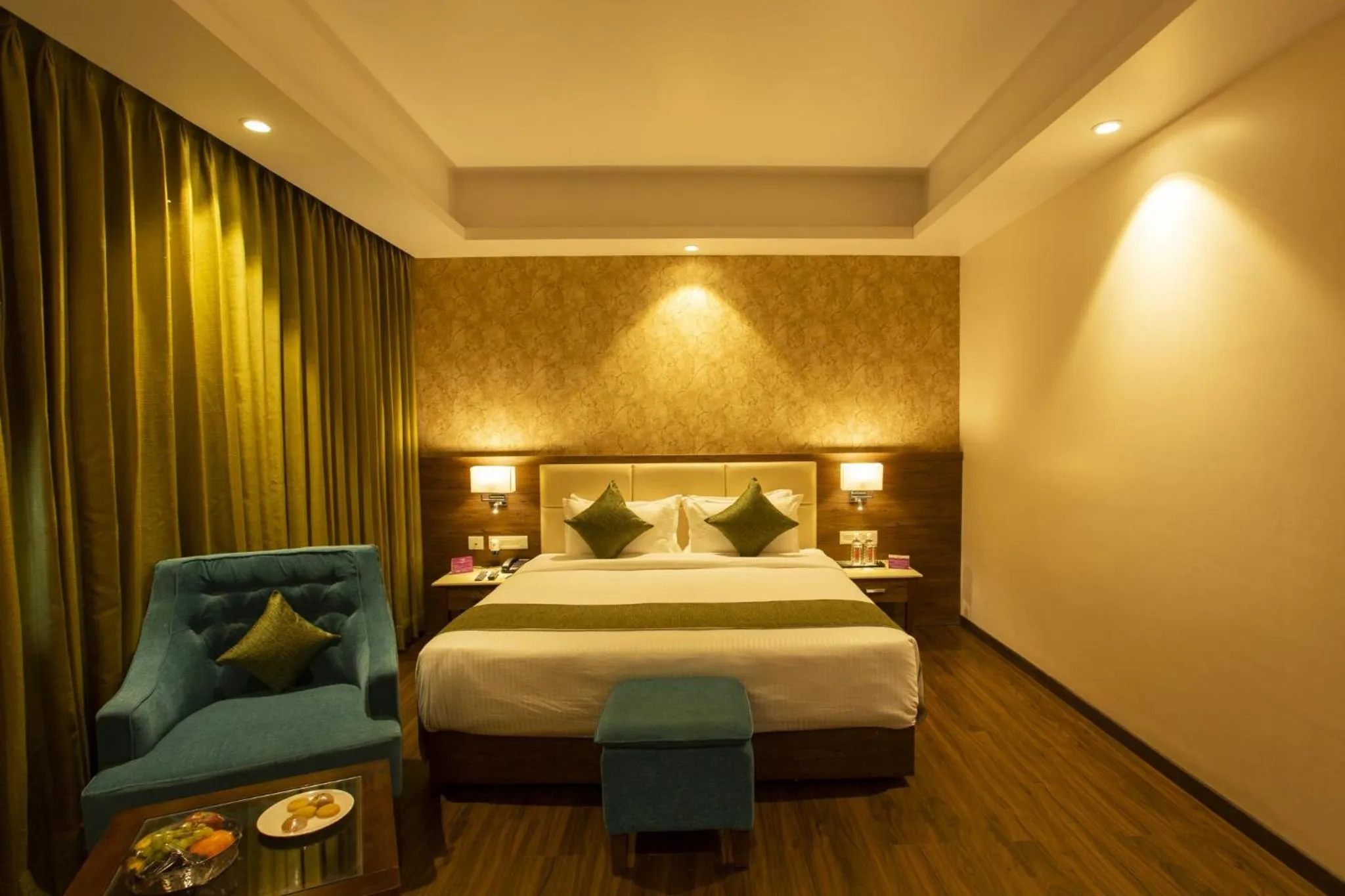 Bed in Sarovar Portico, Somnath