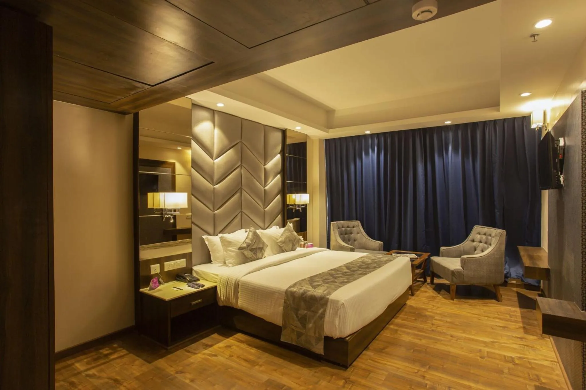Bed in Sarovar Portico, Somnath